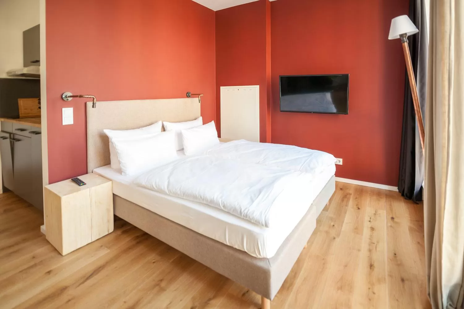 Bed in Felix Suiten am Zwinger