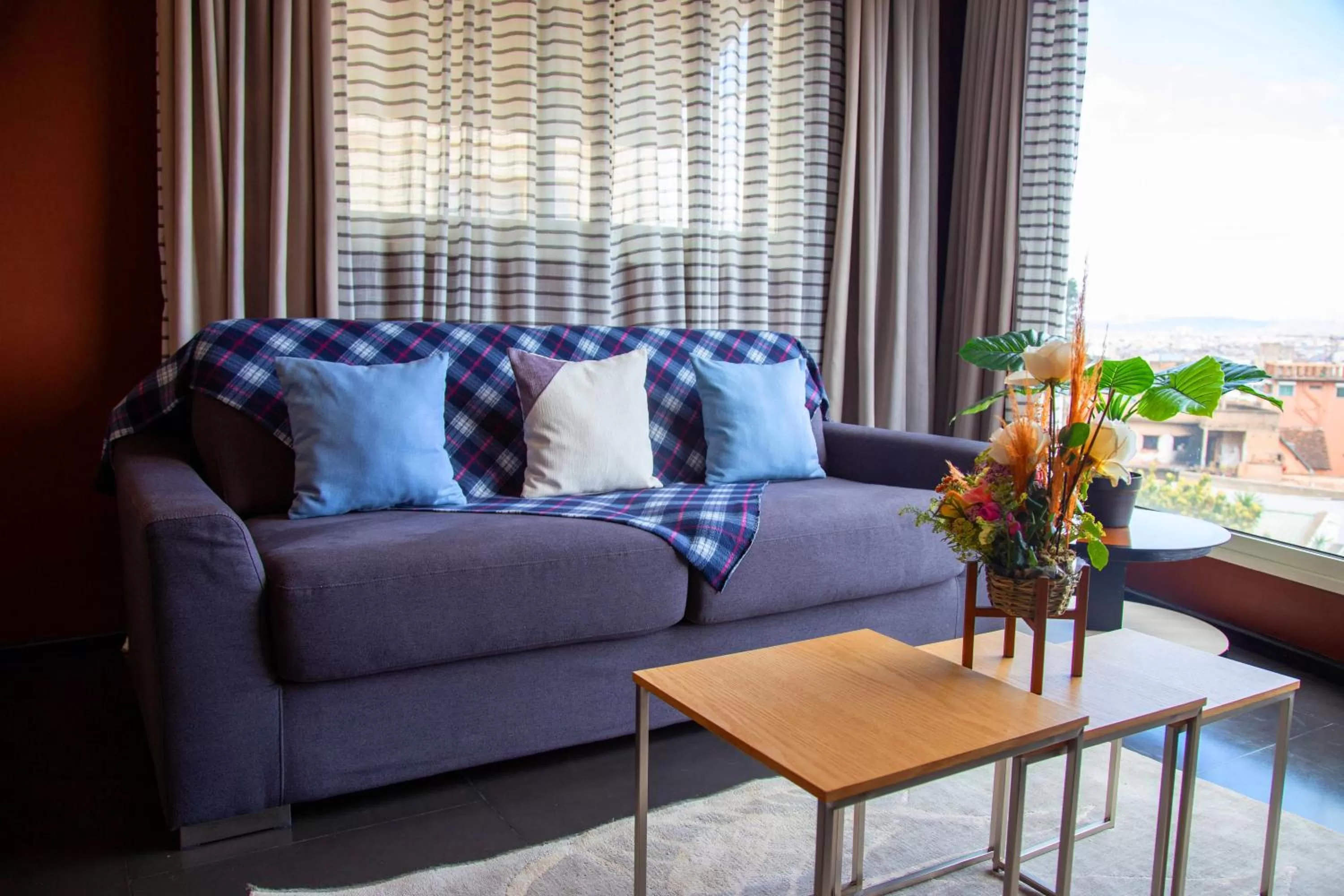 Living room in Hotel La Villette