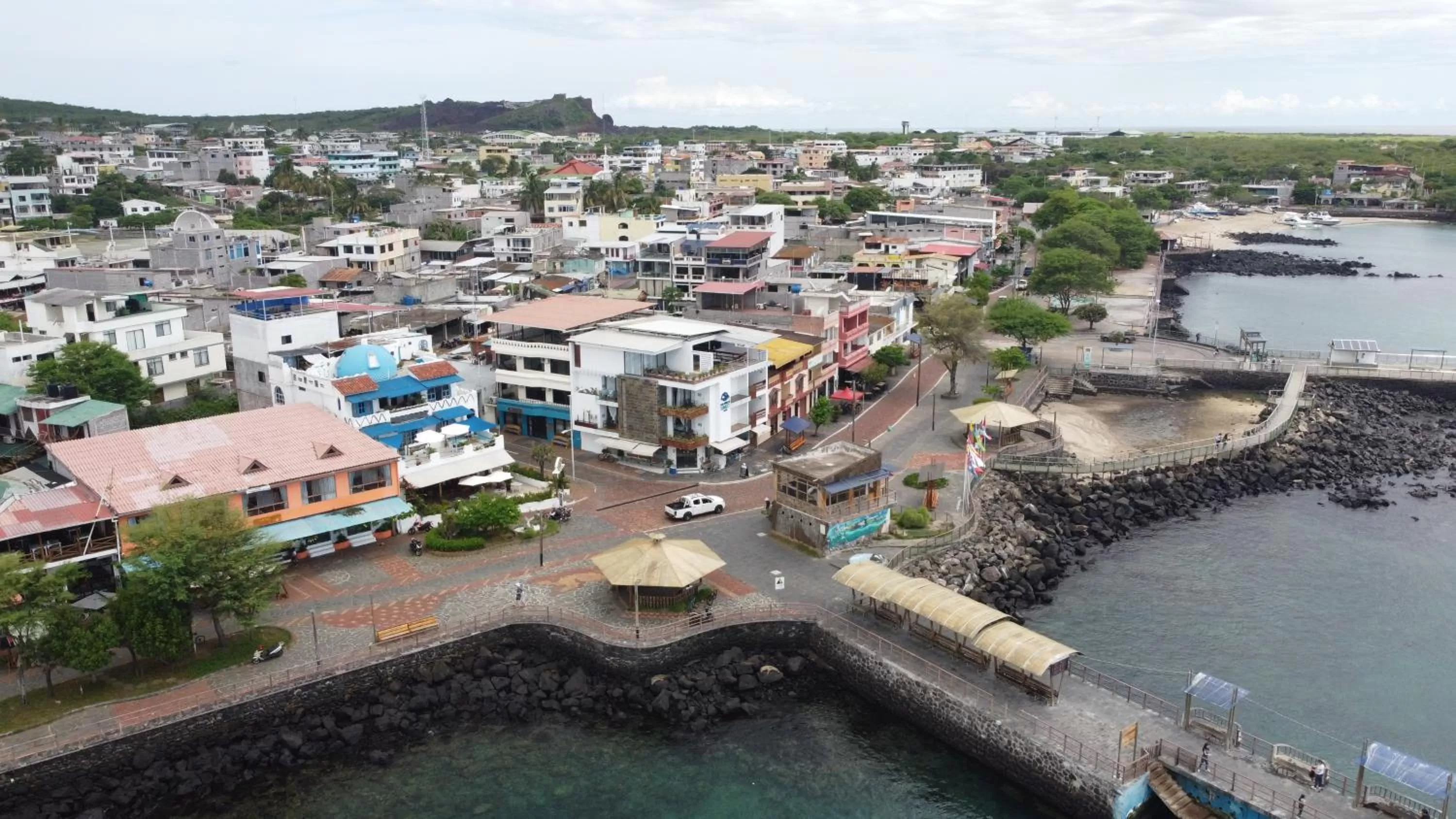 Bird's eye view in Hotel Casa Blanca