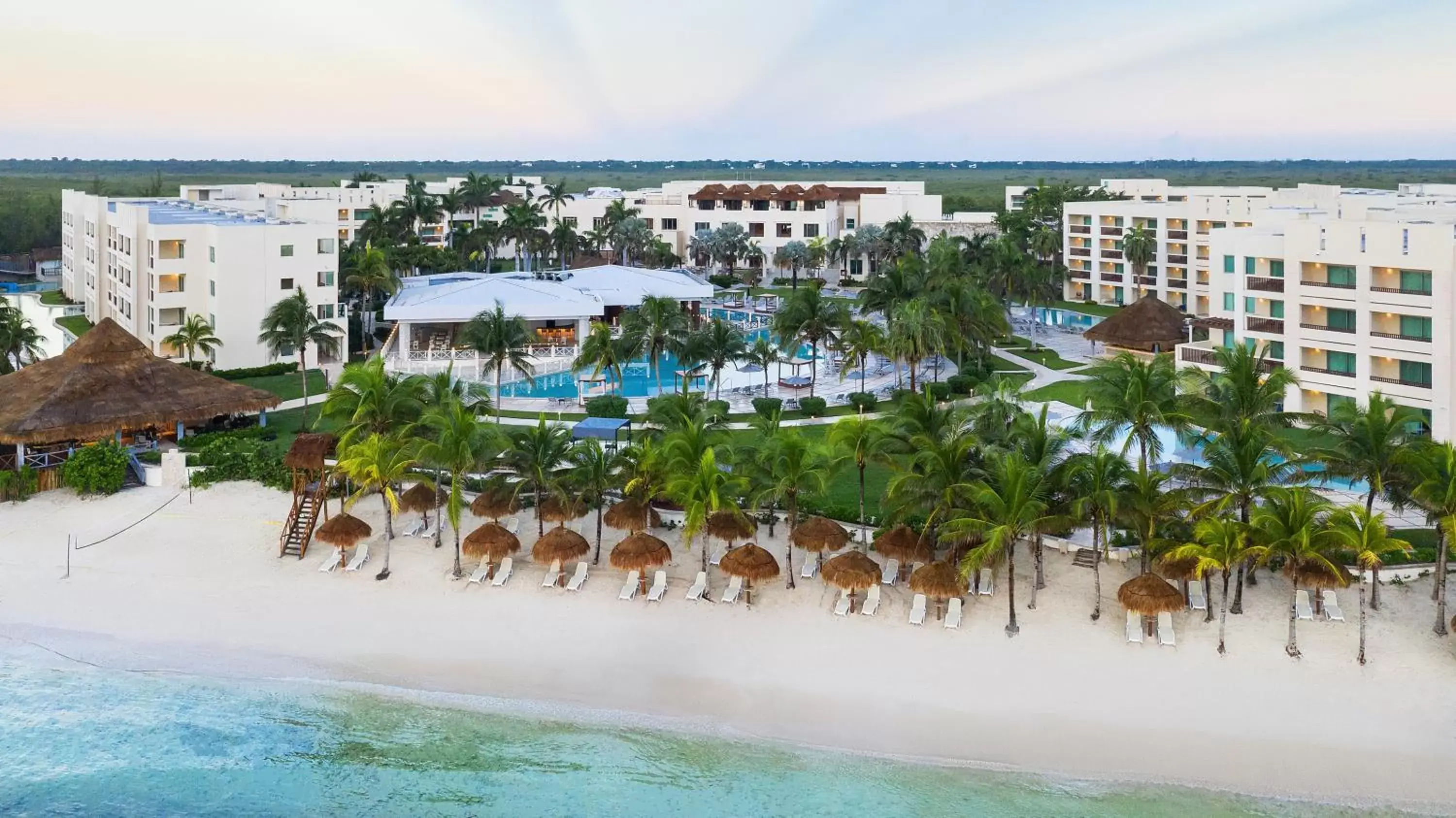 Bird's eye view, Bird's-eye View in Hyatt Ziva Riviera Cancun All-Inclusive