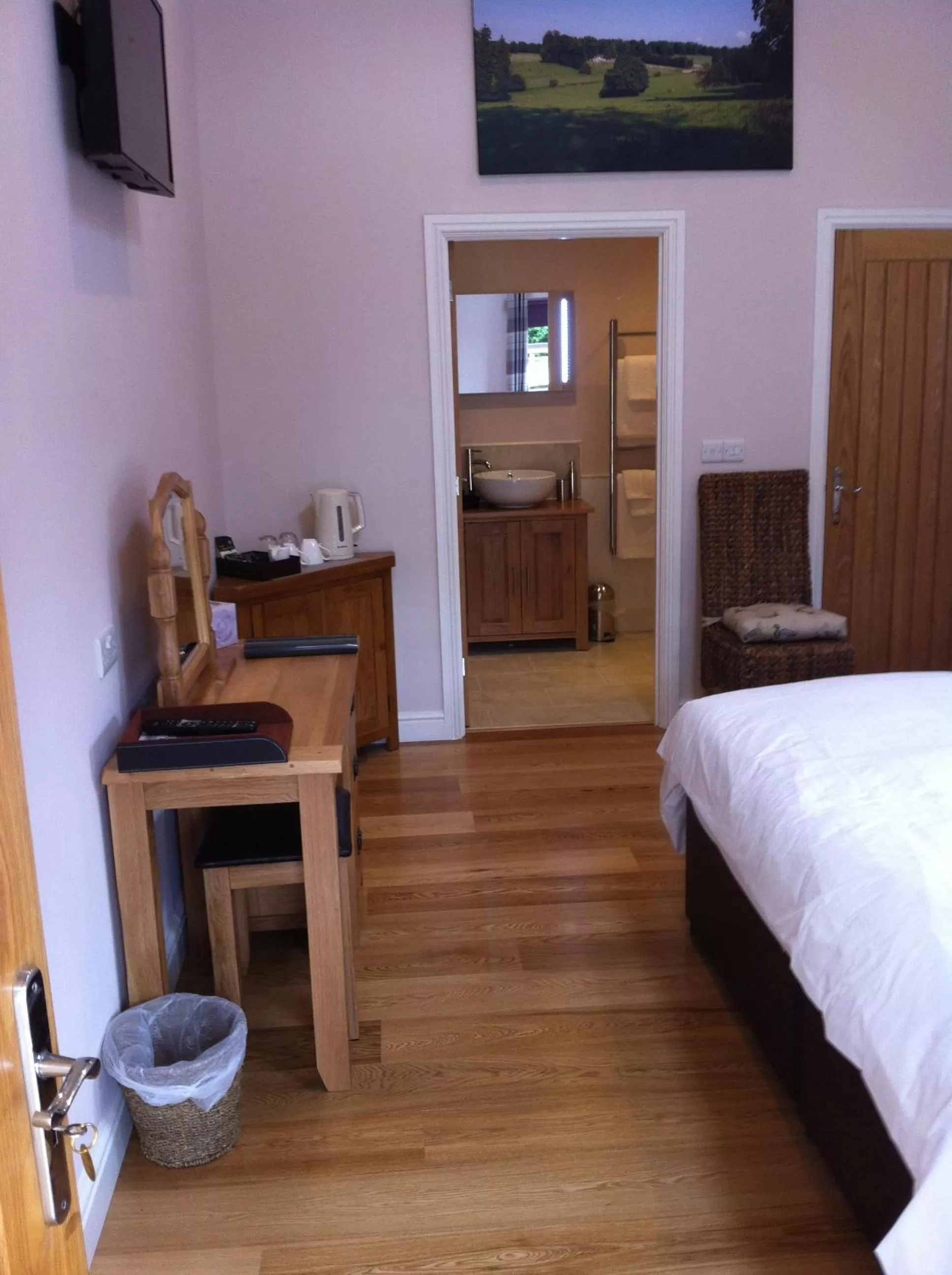 Decorative detail, Bed in The Cholmeley Arms
