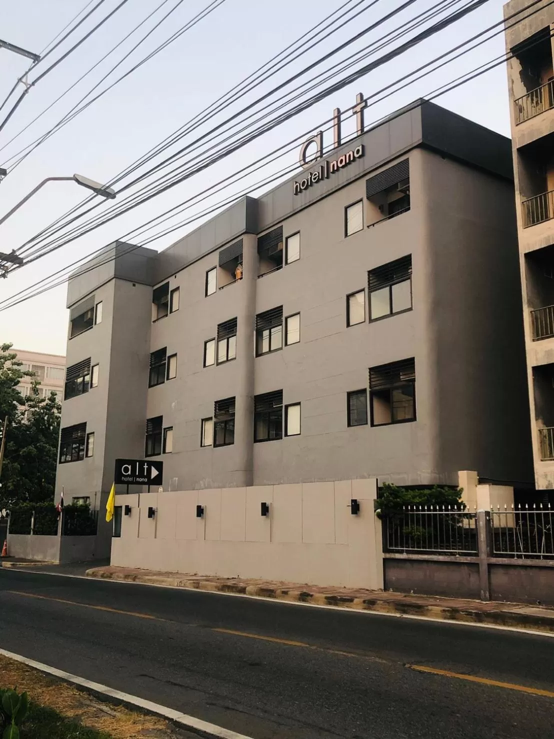 Property building in Alt Hotel Nana by UHG