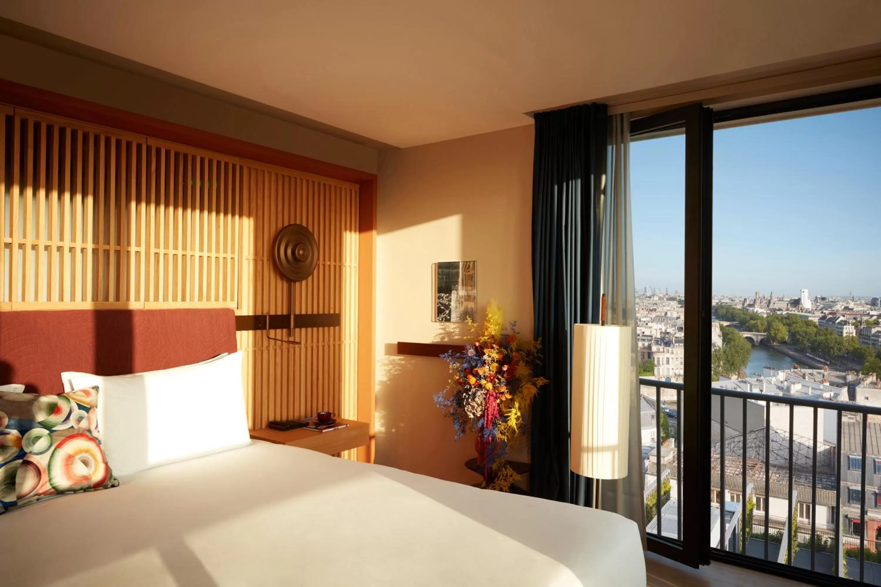 Bed in SO/ Paris Hotel