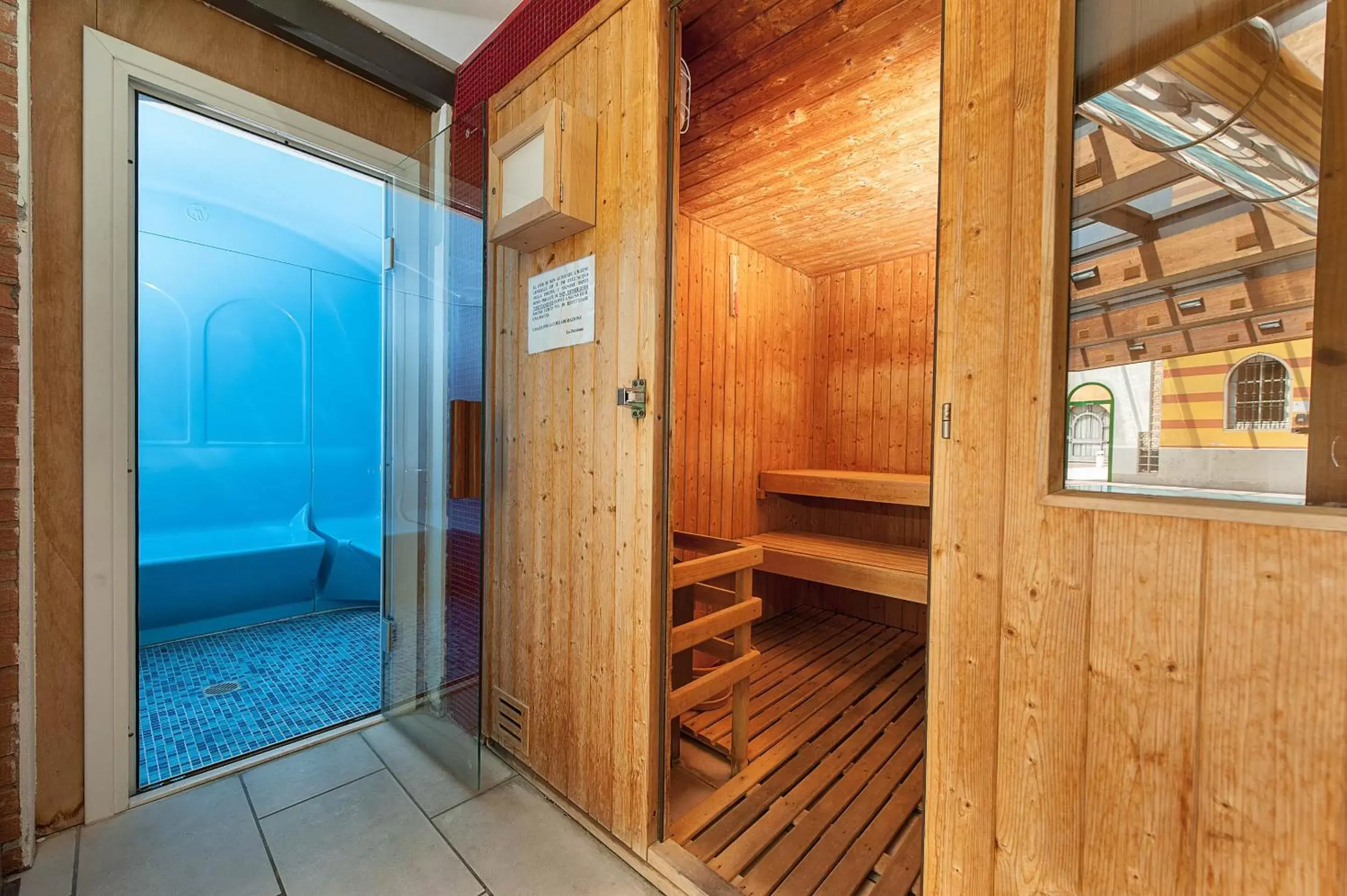 Sauna, Spa/Wellness in Hotel Villa Malaspina