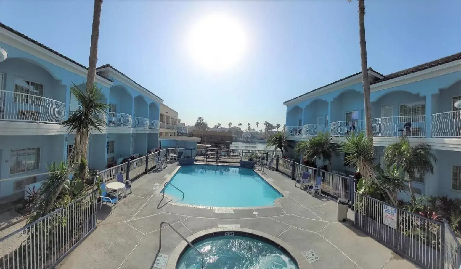 Pool View in Casa Bella Hotel and Suites