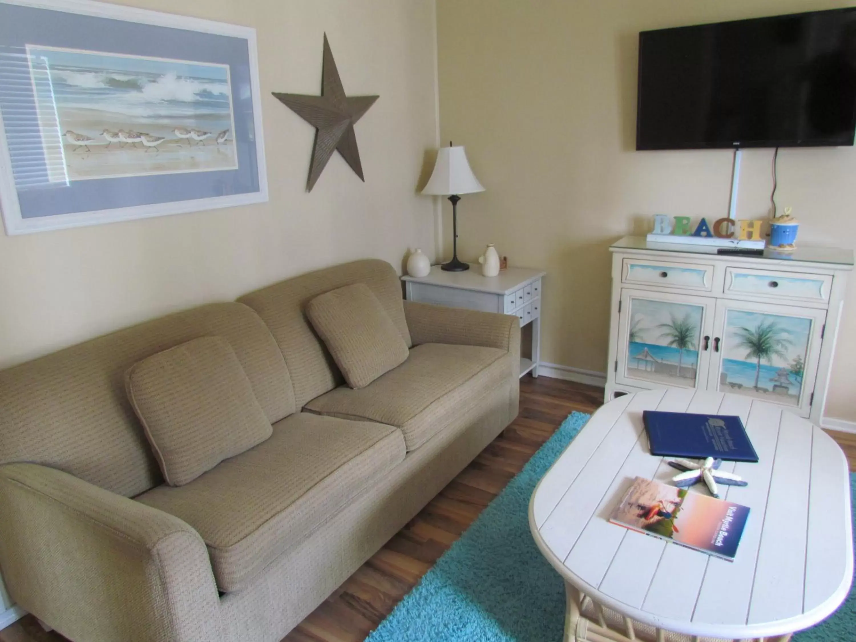 Living room, Seating Area in Myrtle Beach Resort