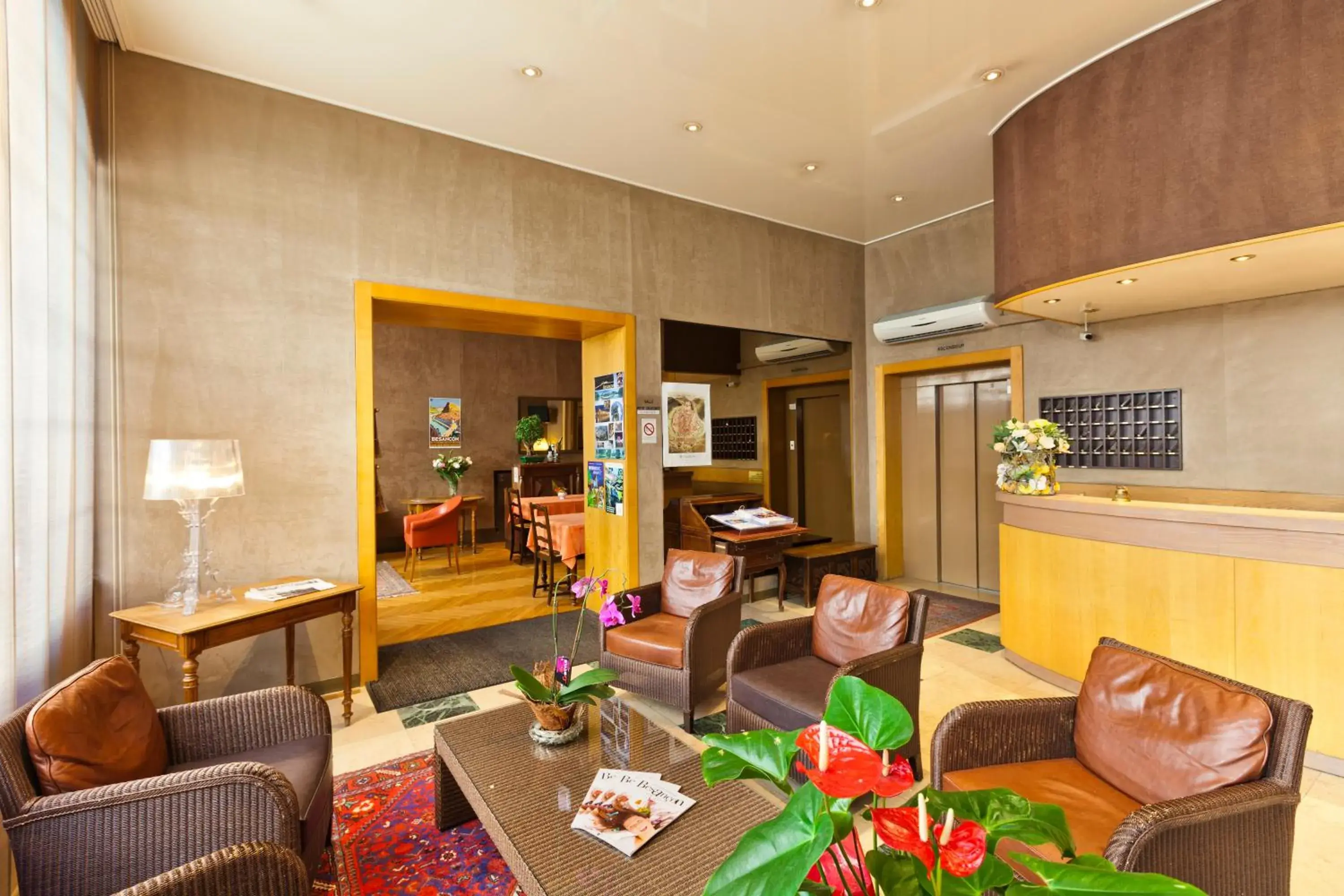 Lobby or reception in Hotel Du Nord