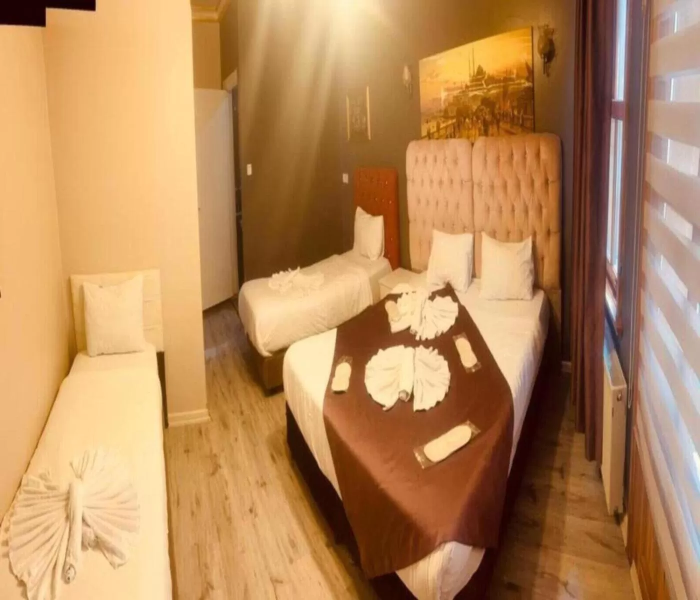 Bed in Old City Family Hotel