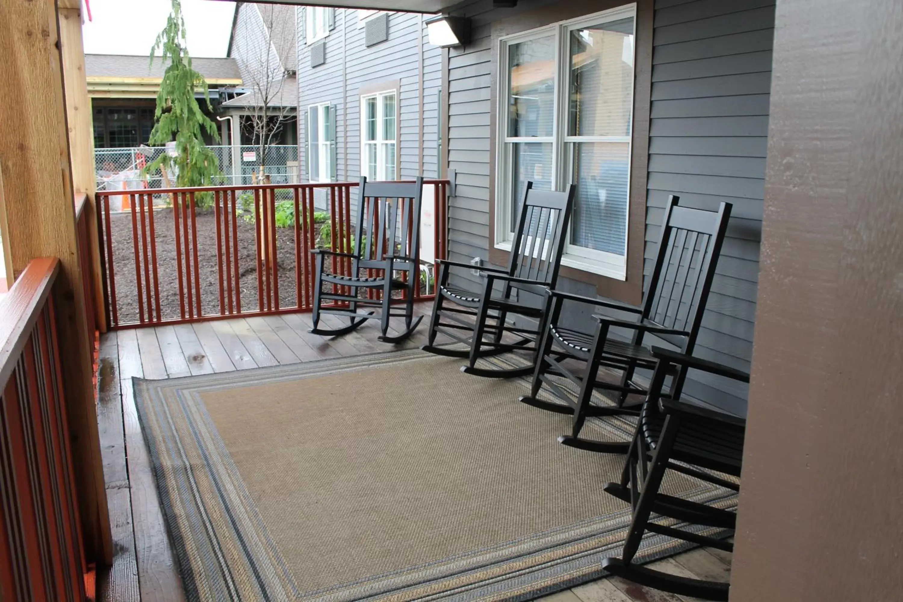 Patio, Balcony/Terrace in The Craftsman Inn & Suites