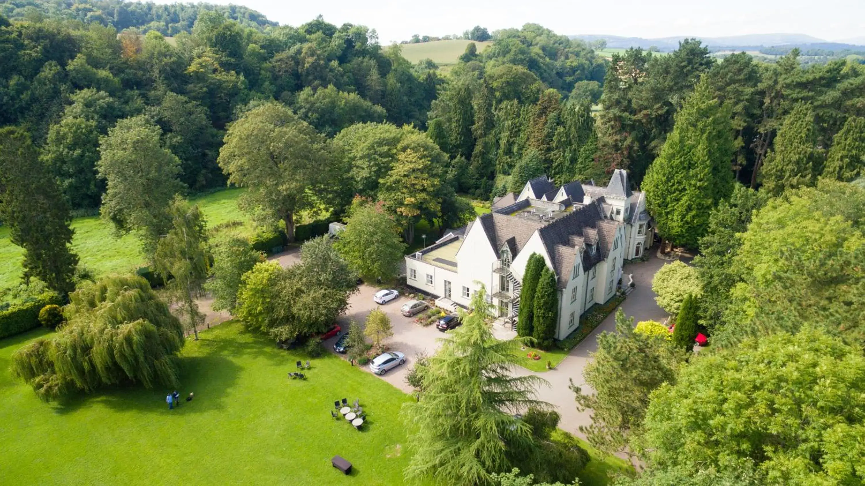 Bird's-eye View in Glen-Yr-Afon House Hotel