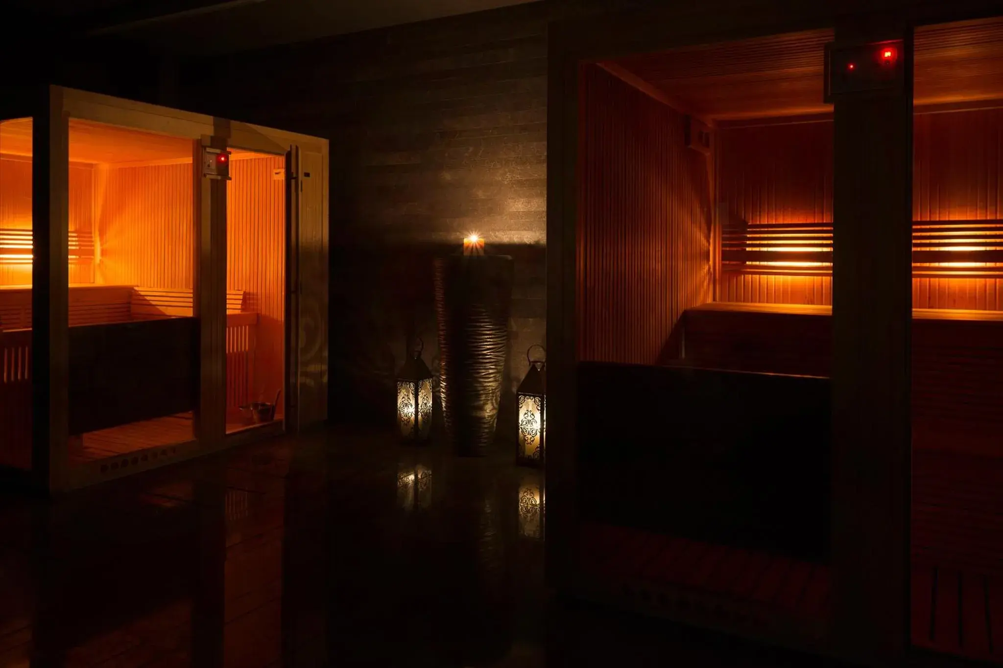 Sauna in Esperos Palace Luxury & Spa Hotel