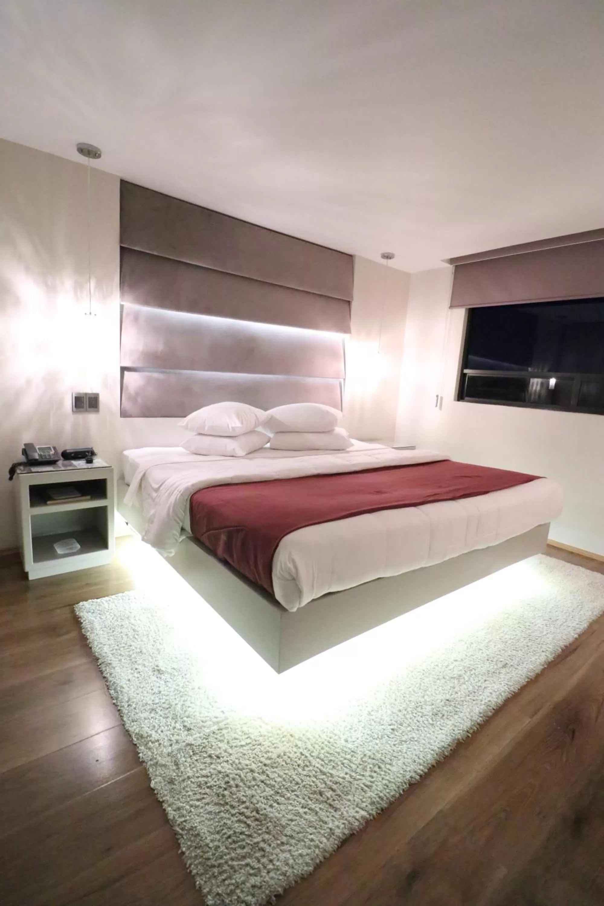 Bed in Hotel Posada Tulancingo