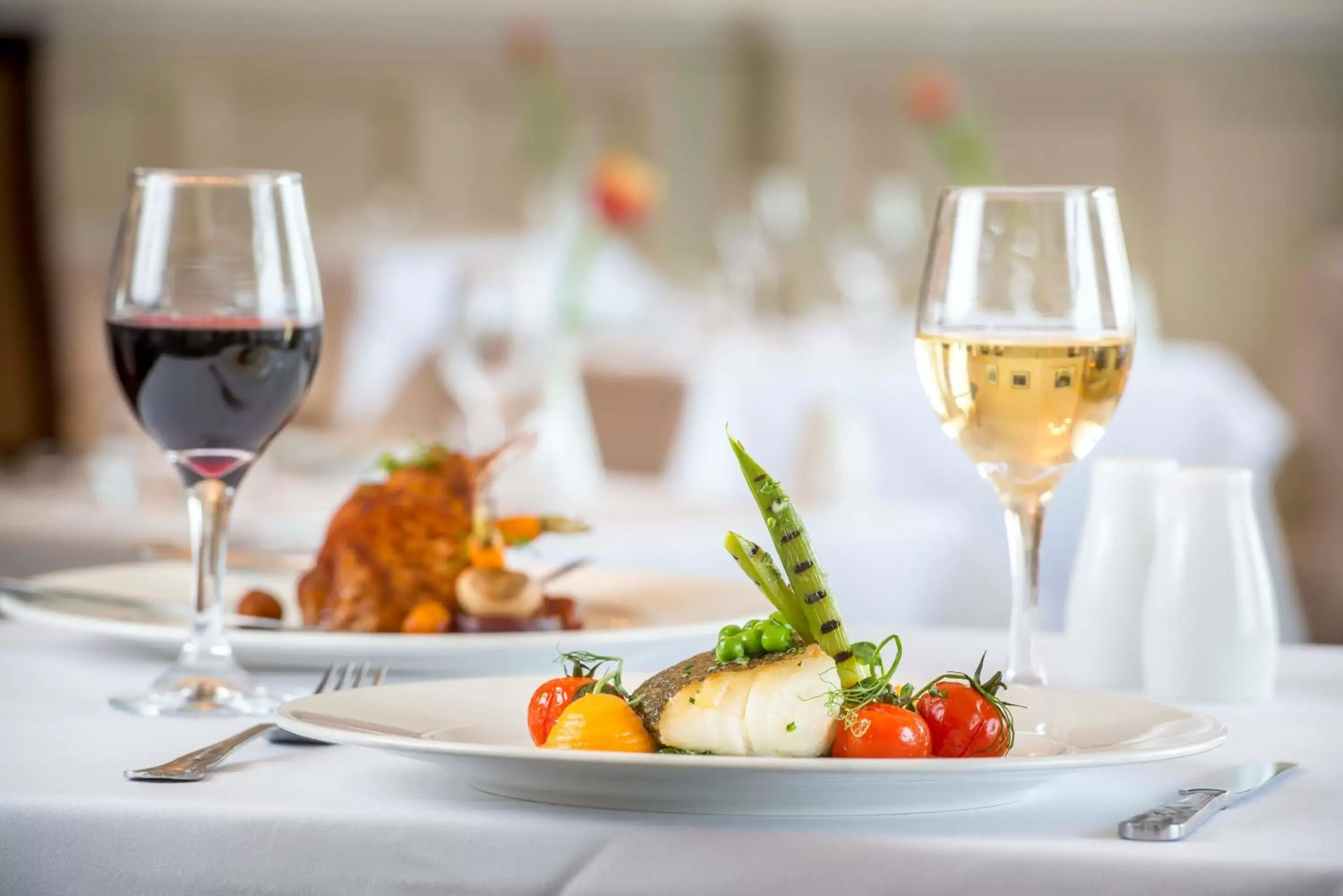 Food close-up in The Falmouth Hotel