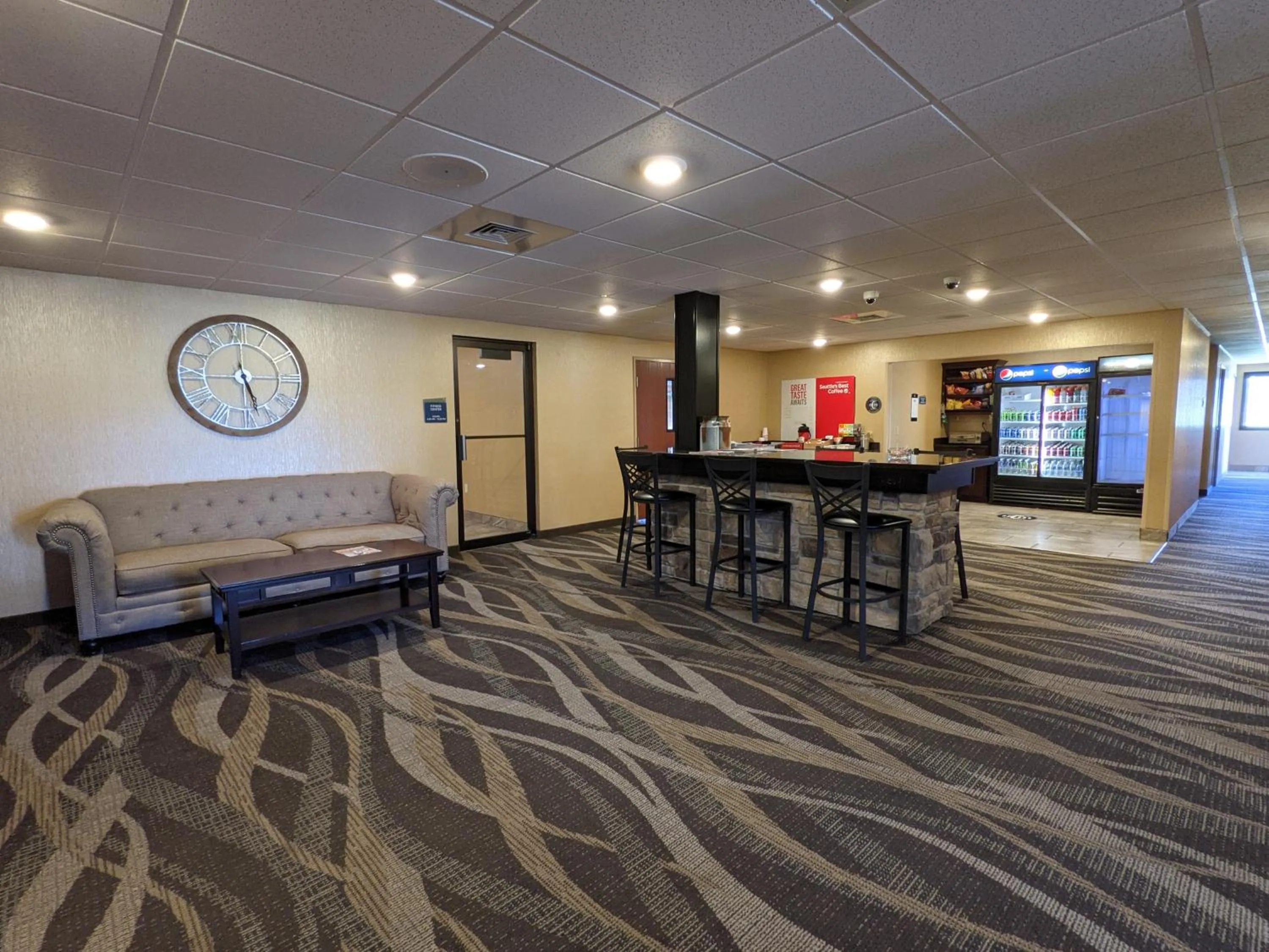 Lobby or reception in Cobblestone Inn & Suites - Merrill