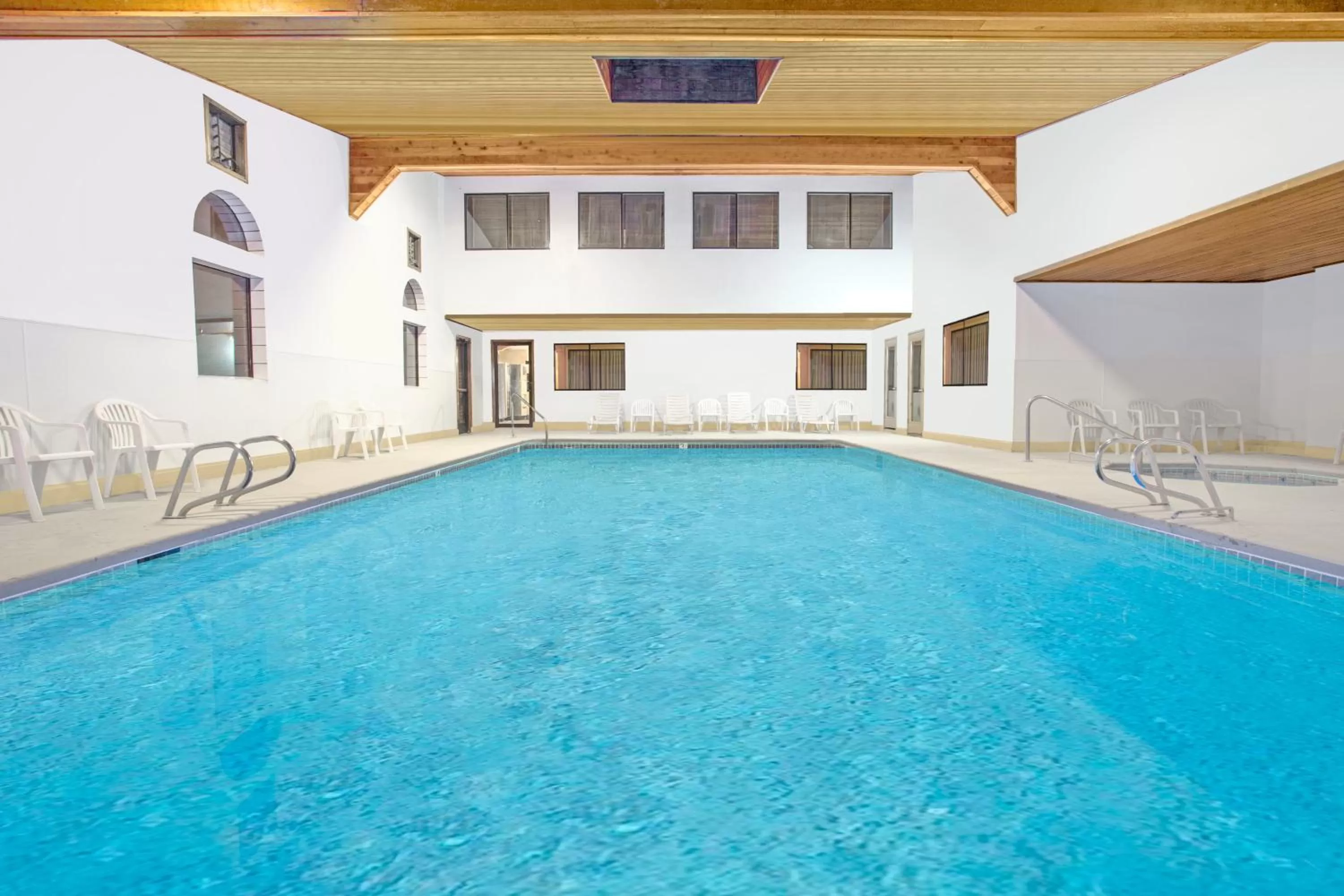 Swimming pool in Days Inn & Suites by Wyndham Red Rock-Gallup