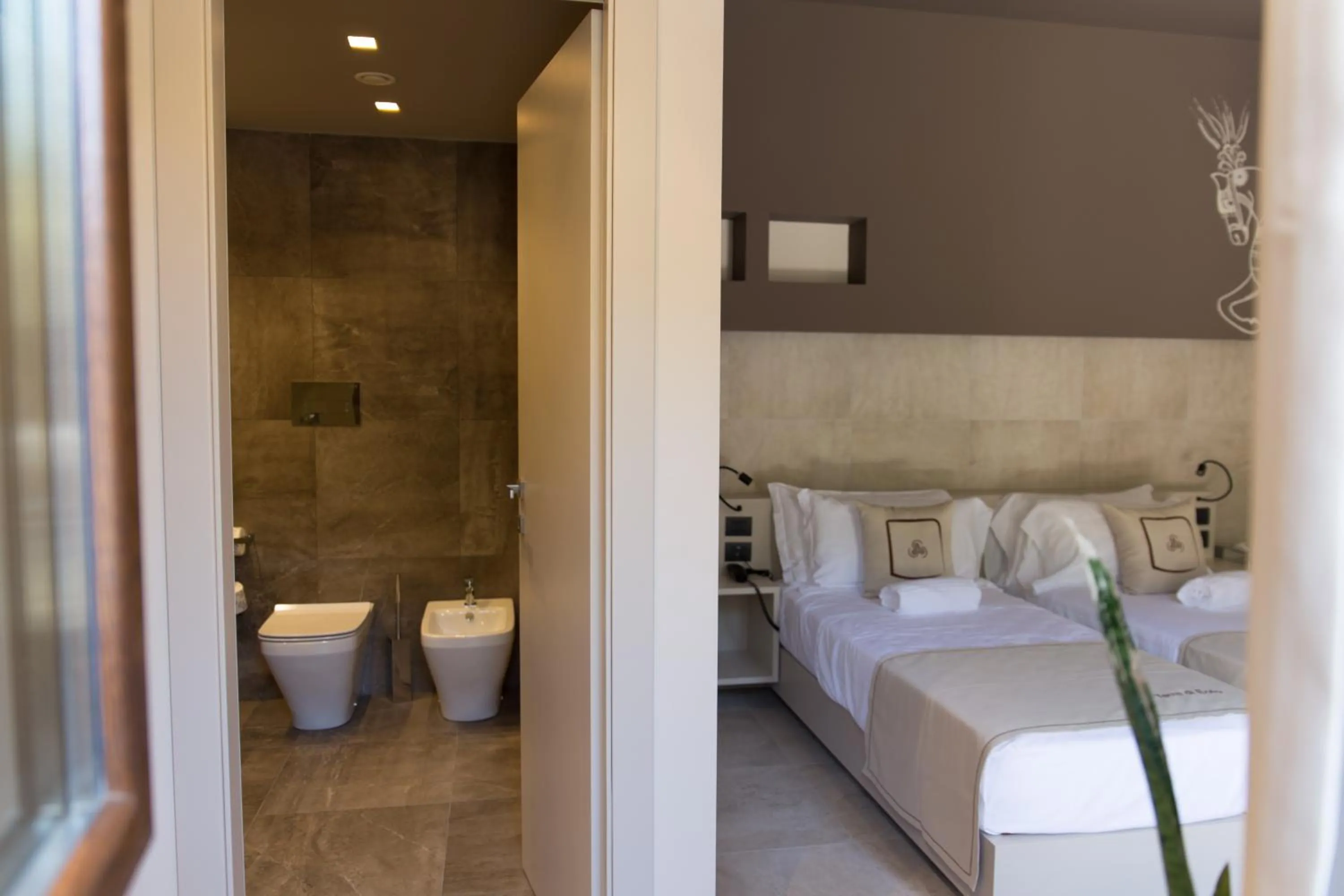 Garden view, Bed in Best Western Plus Hotel Terre di Eolo