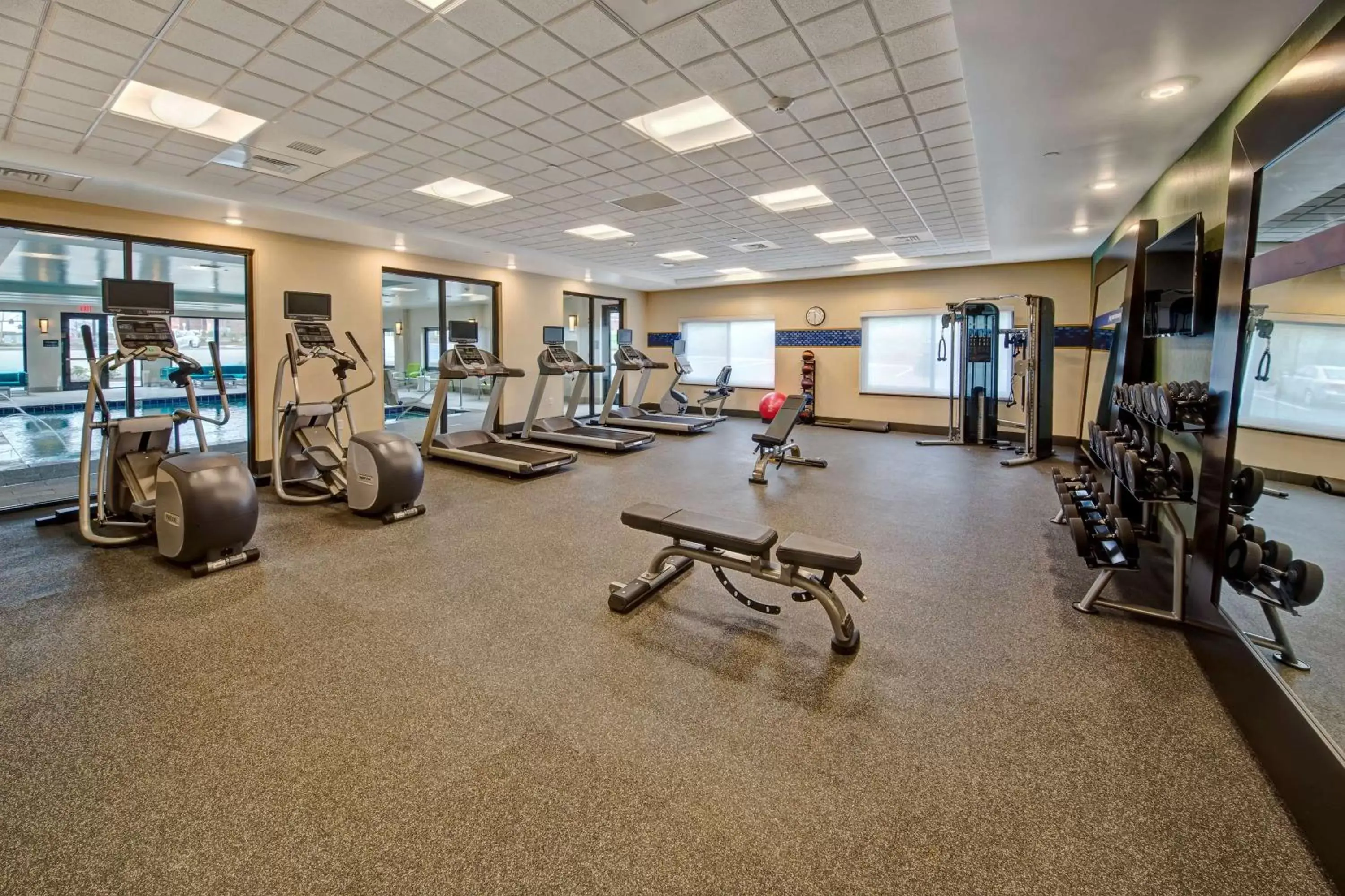 Fitness centre/facilities, Fitness Center/Facilities in Hampton Inn & Suites By Hilton Nashville Hendersonville Tn