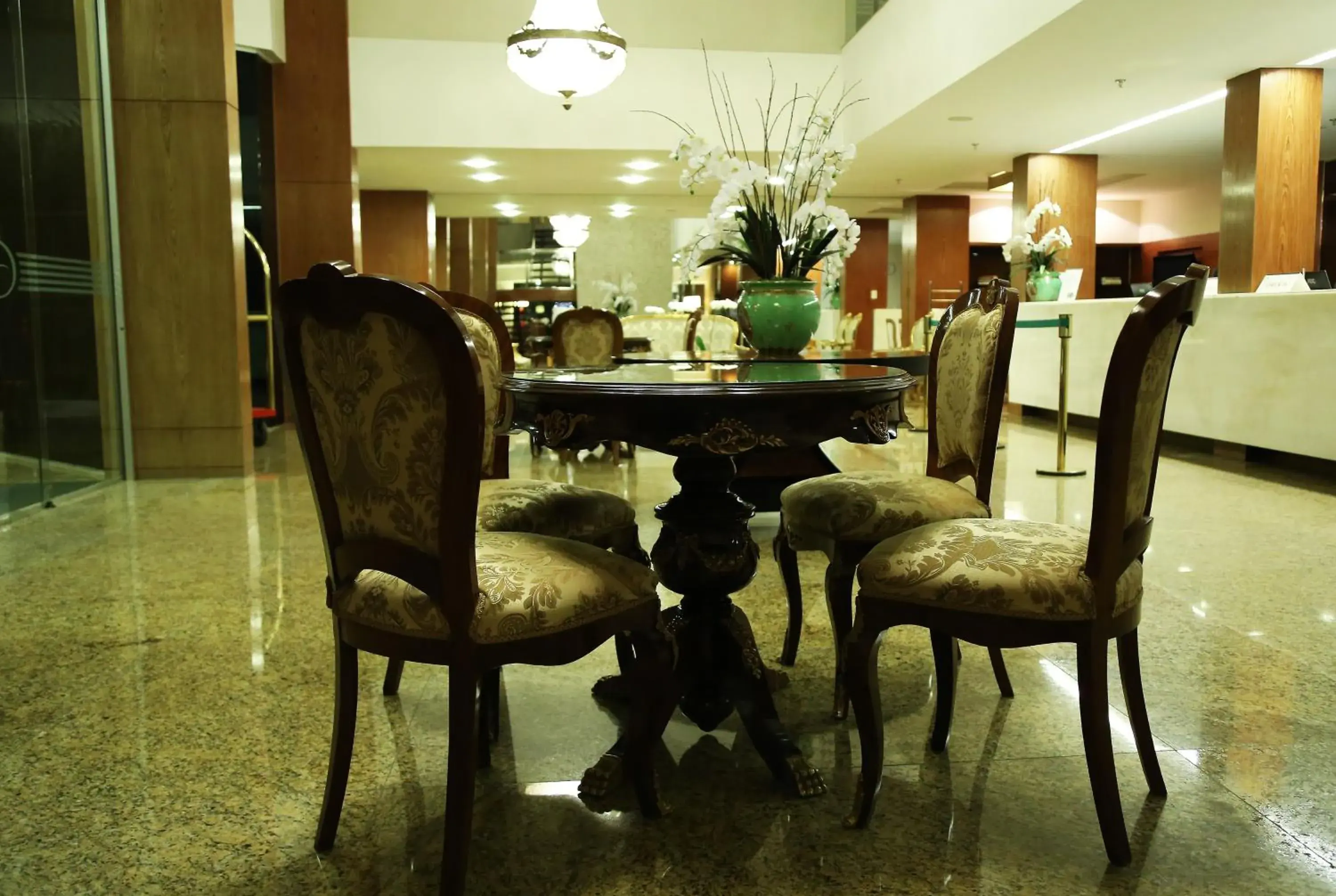 Lobby or reception in Garbos Trade Hotel