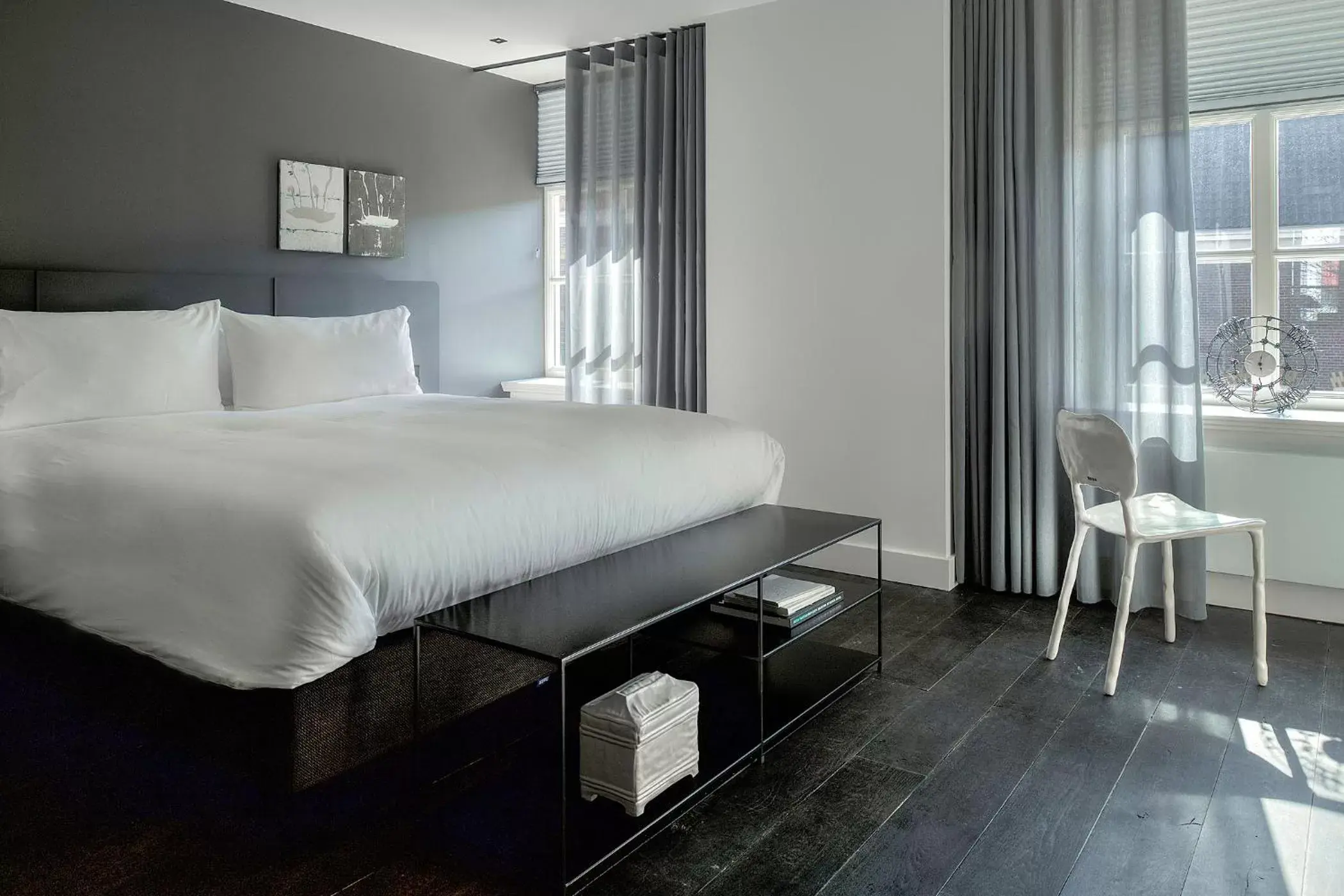 Bedroom, Bed in Kazerne - Member of Design Hotels