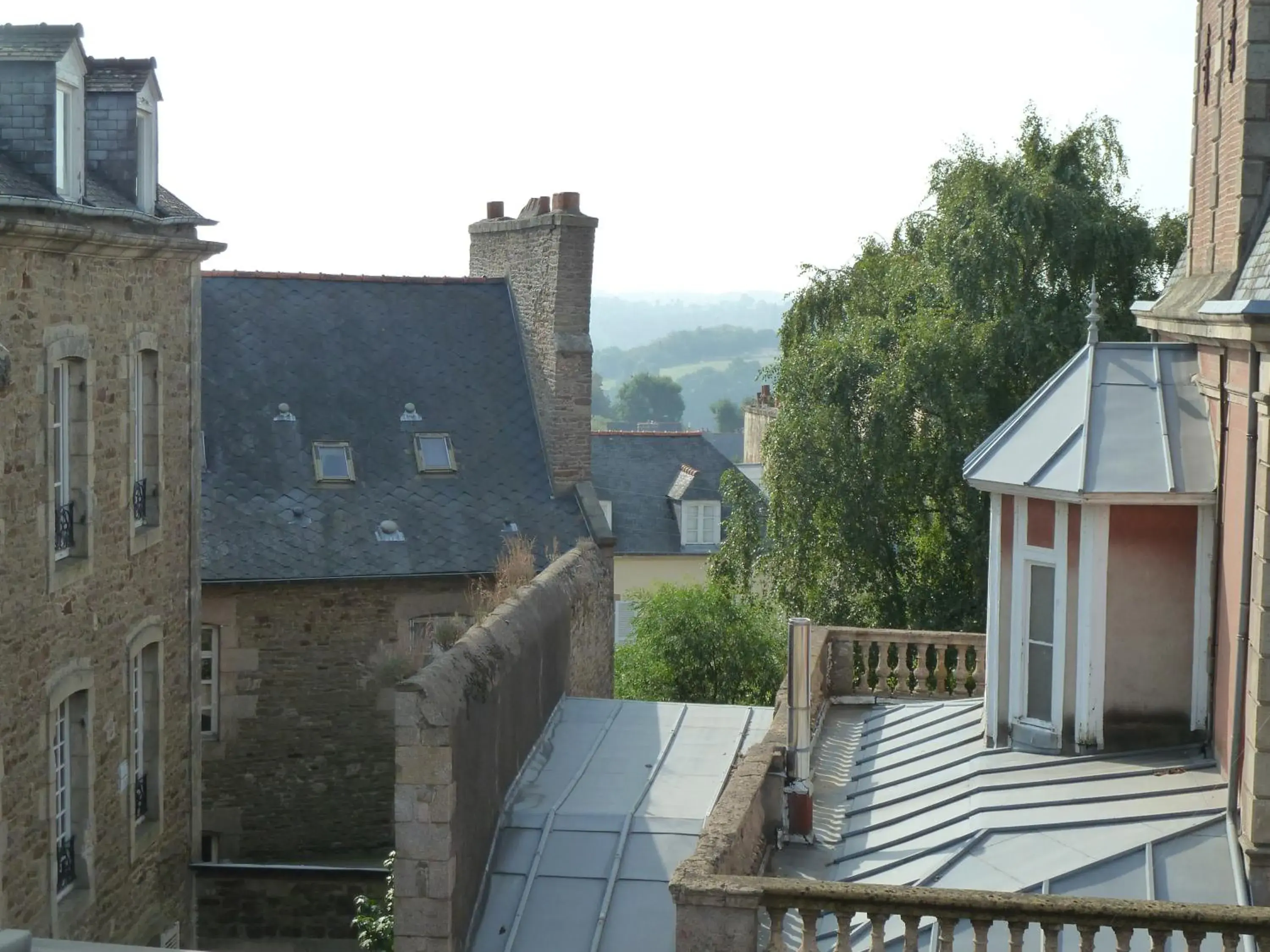 View (from property/room) in Hôtel du Château Dinan - Originals Boutique