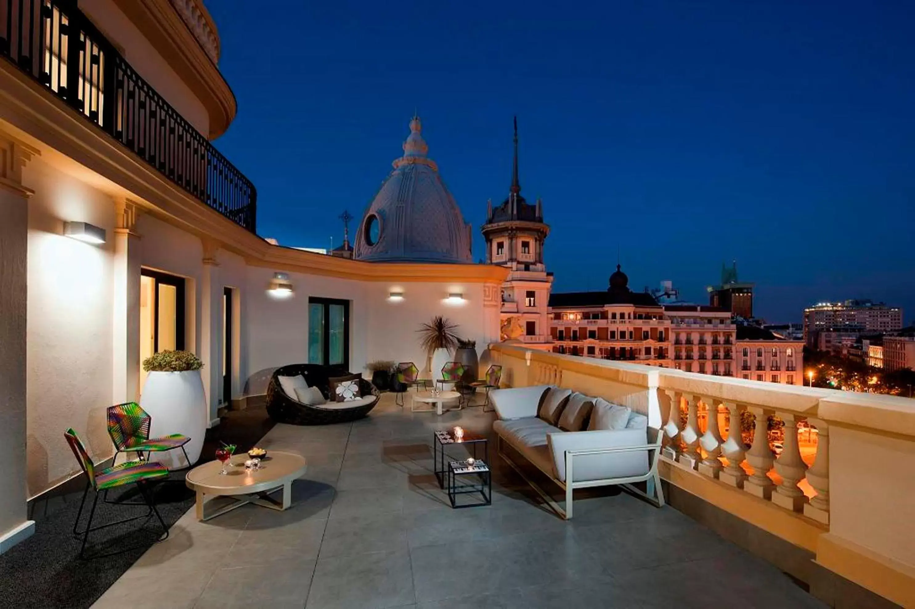 Balcony/Terrace, Patio/Outdoor Area in Hotel Sardinero Madrid