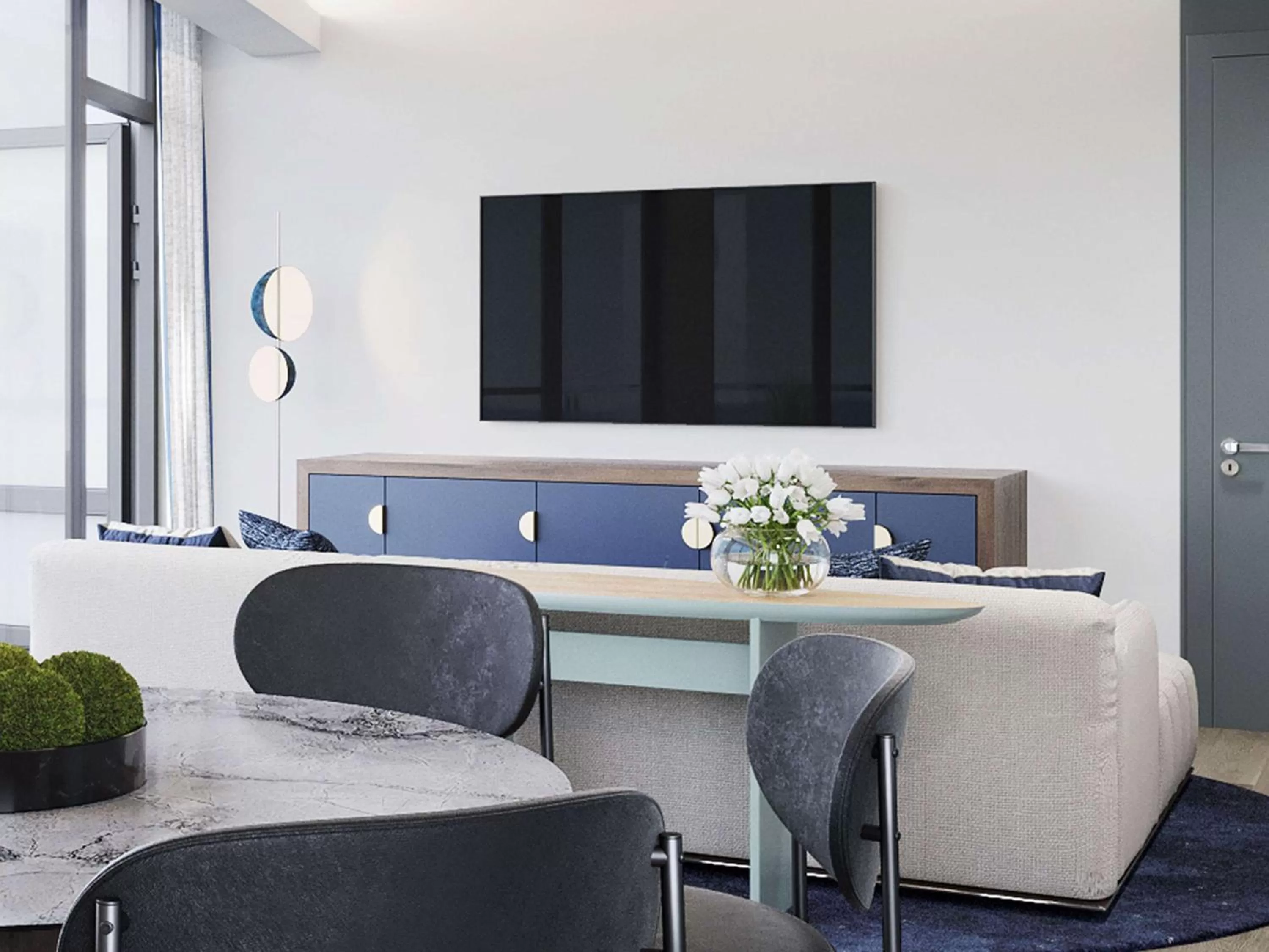 Living room in The Morrow Washington Dc, Curio Collection By Hilton