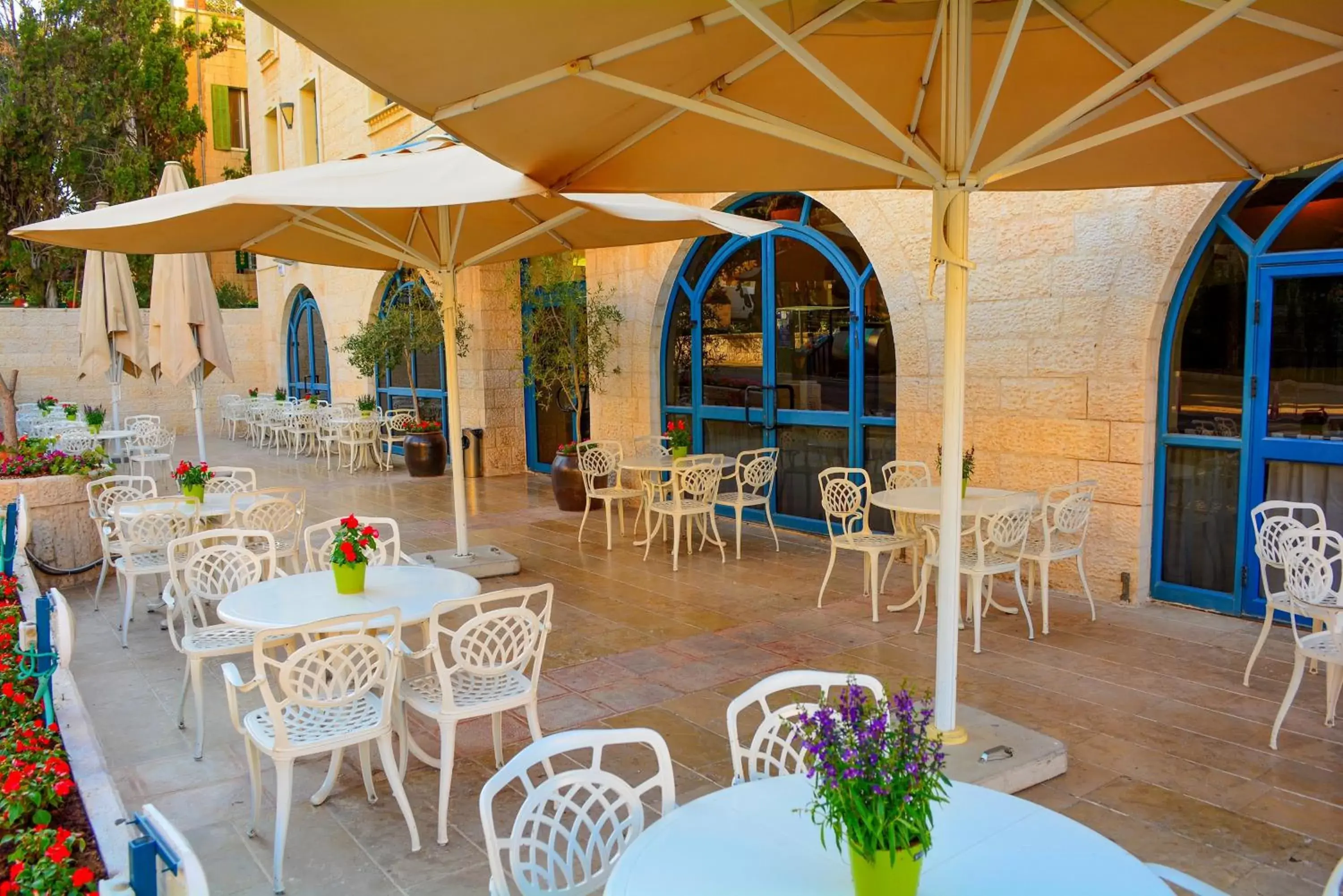 Garden, Restaurant/Places to Eat in Eldan Hotel