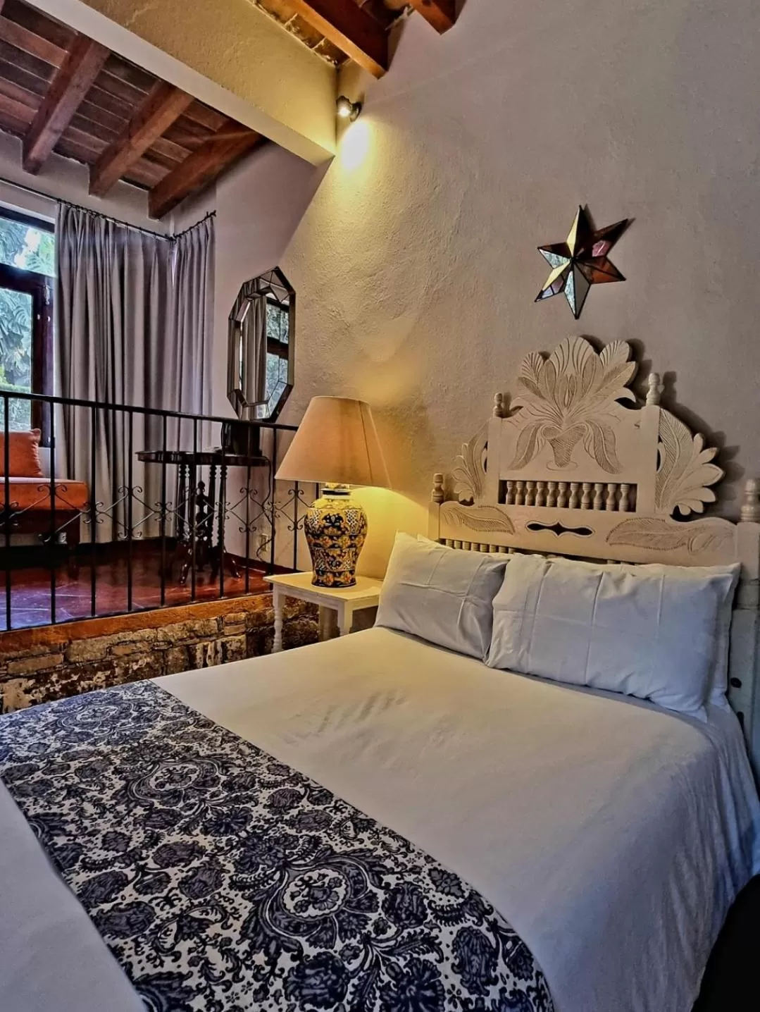 Bed in Hacienda de las Flores