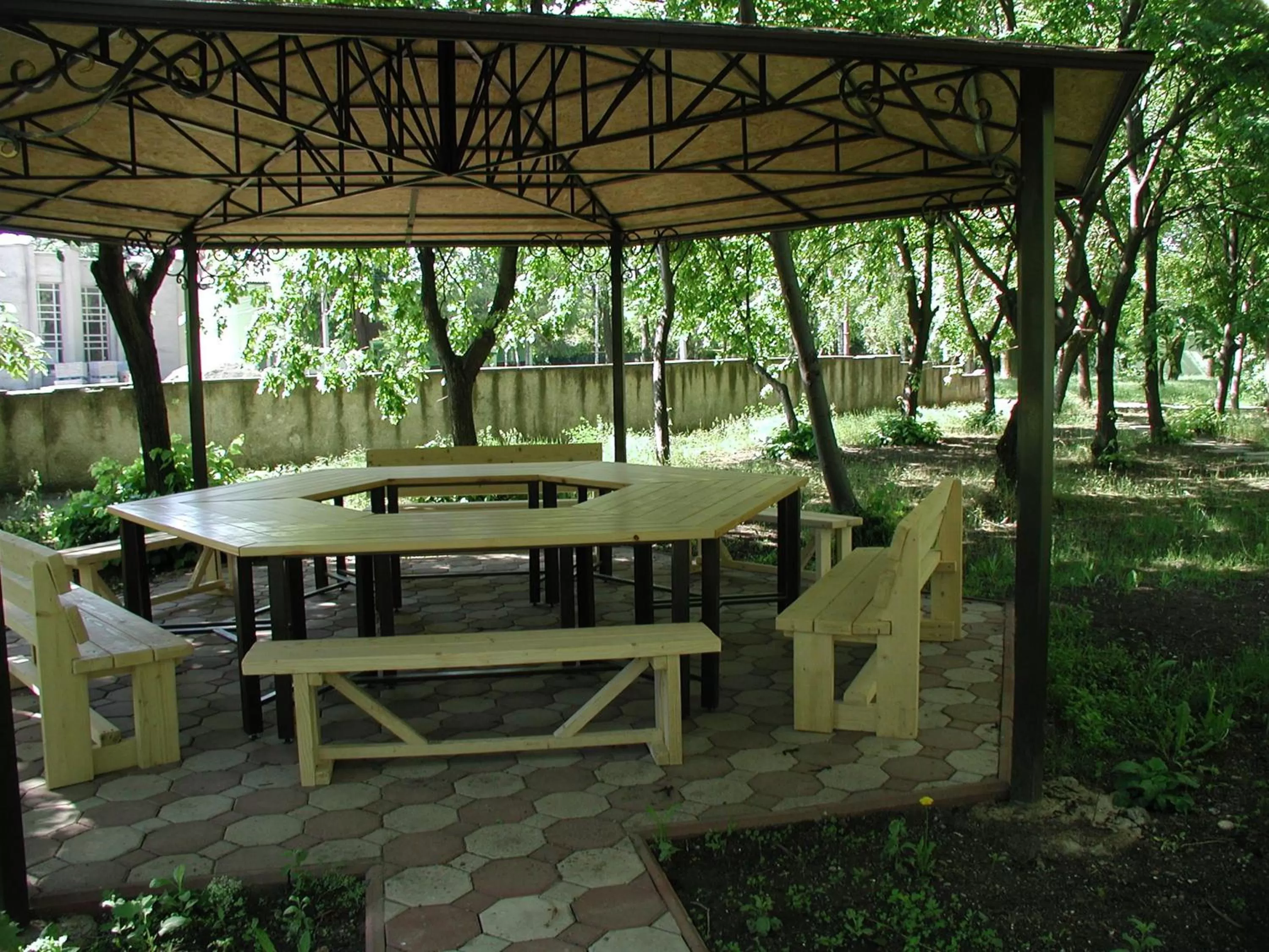 BBQ facilities in Zelenyi Kampus