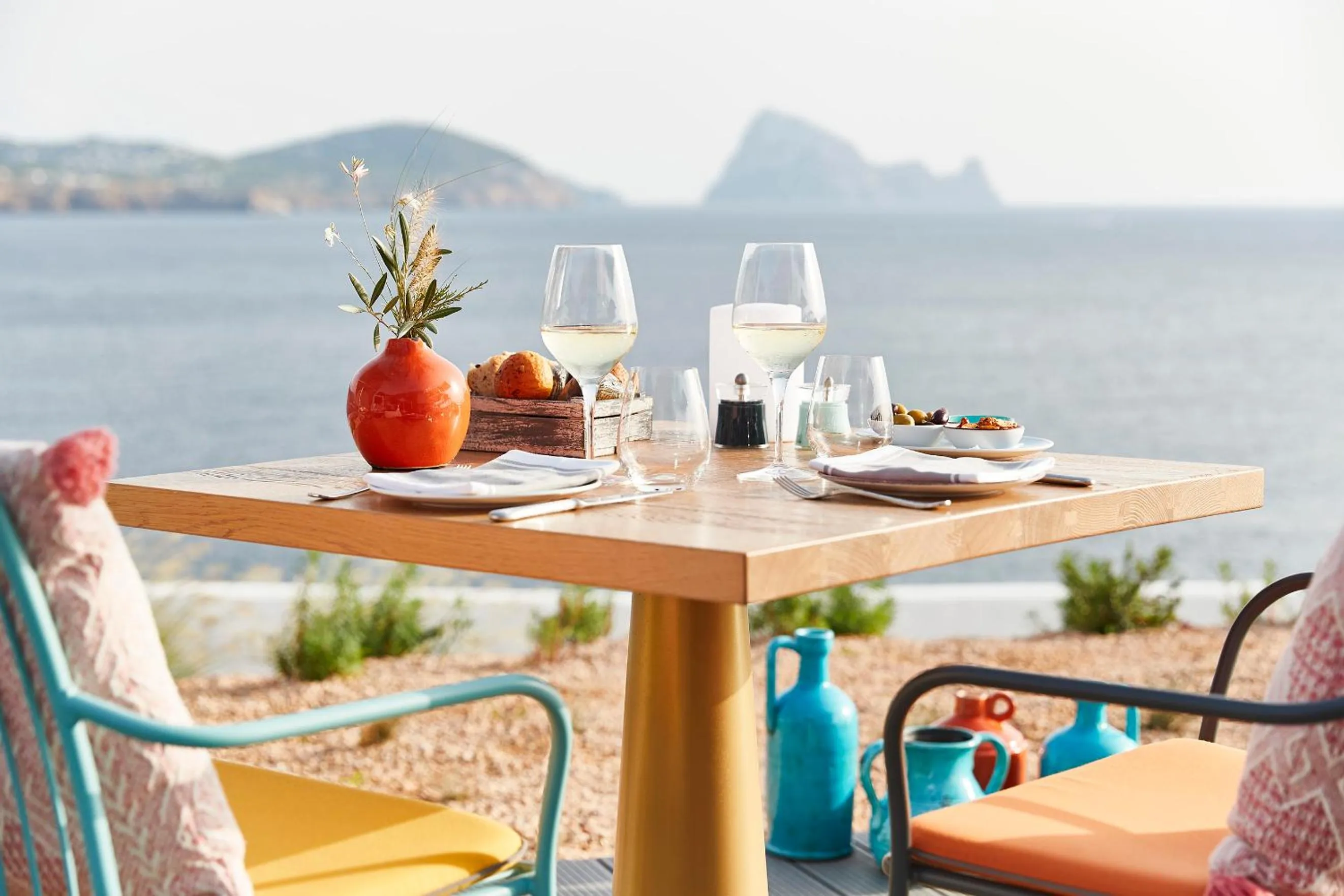 Restaurant/places to eat in 7Pines Resort Ibiza, part of Destination by Hyatt