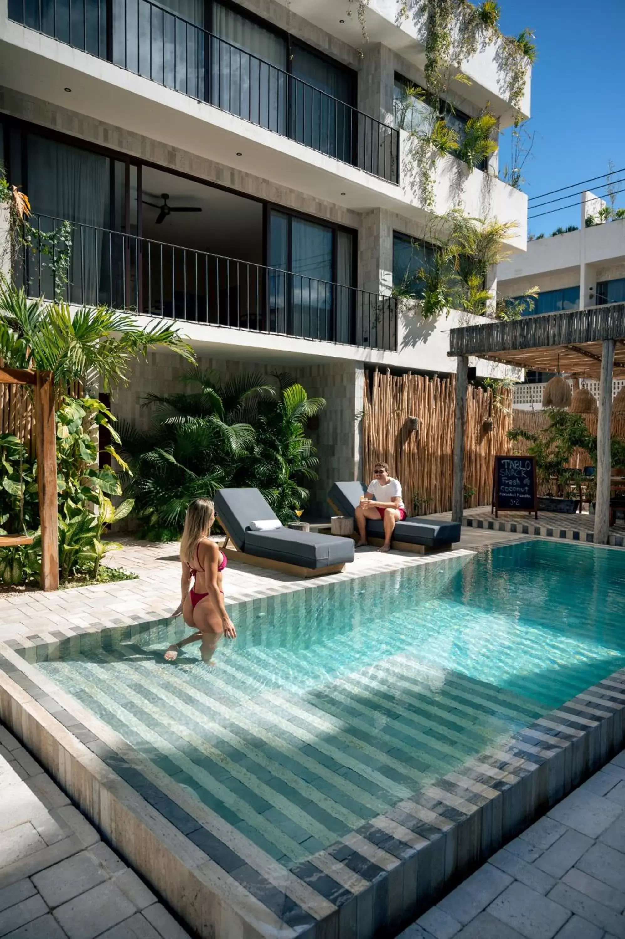View (from property/room), Swimming Pool in Majaro Hotel Tulum