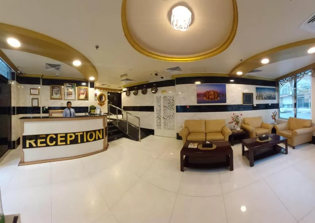 Lobby or reception, Lobby/Reception in Al Khaleej Plaza Furnished Apartments LLC