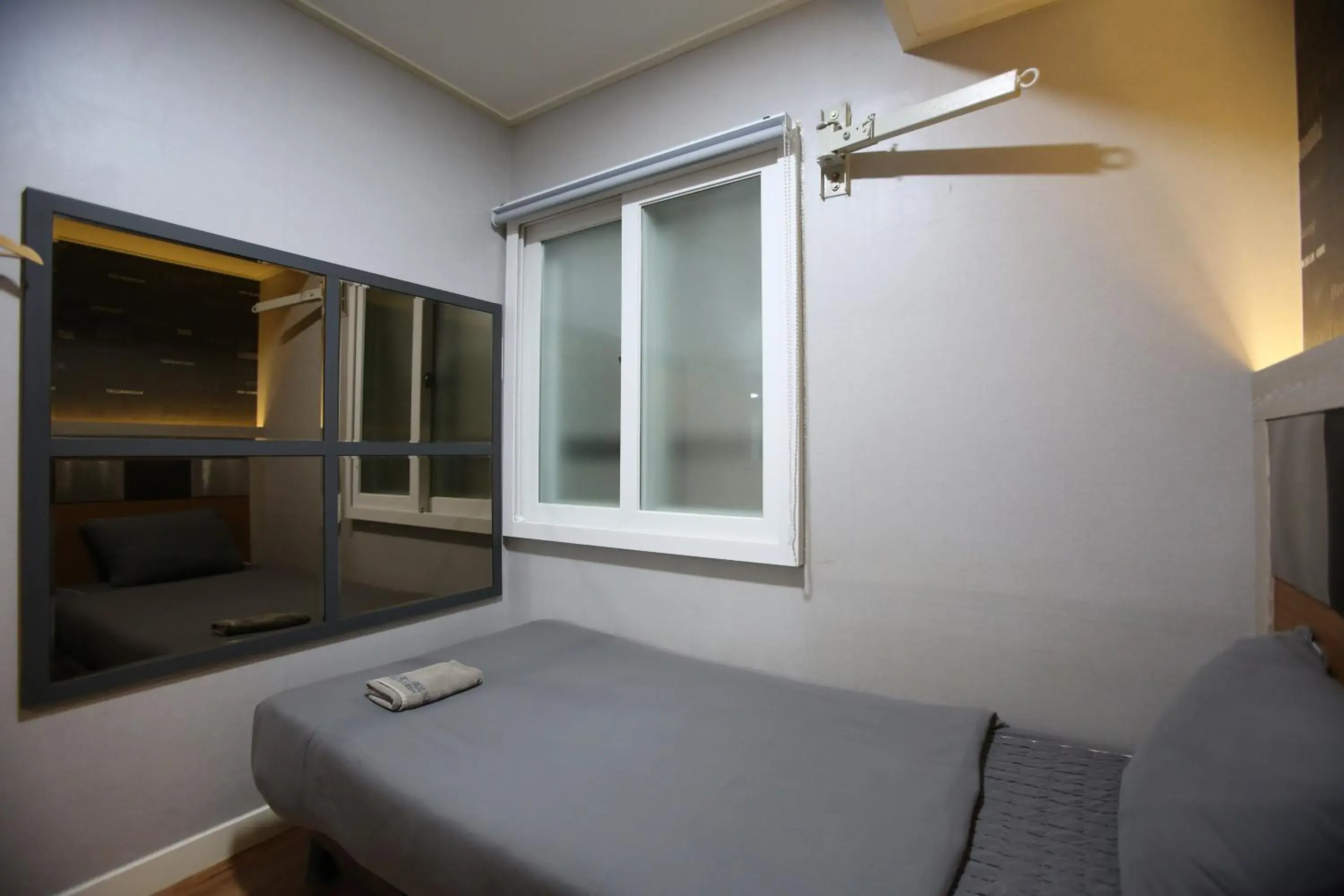 Bed in K Guesthouse Seomyeon