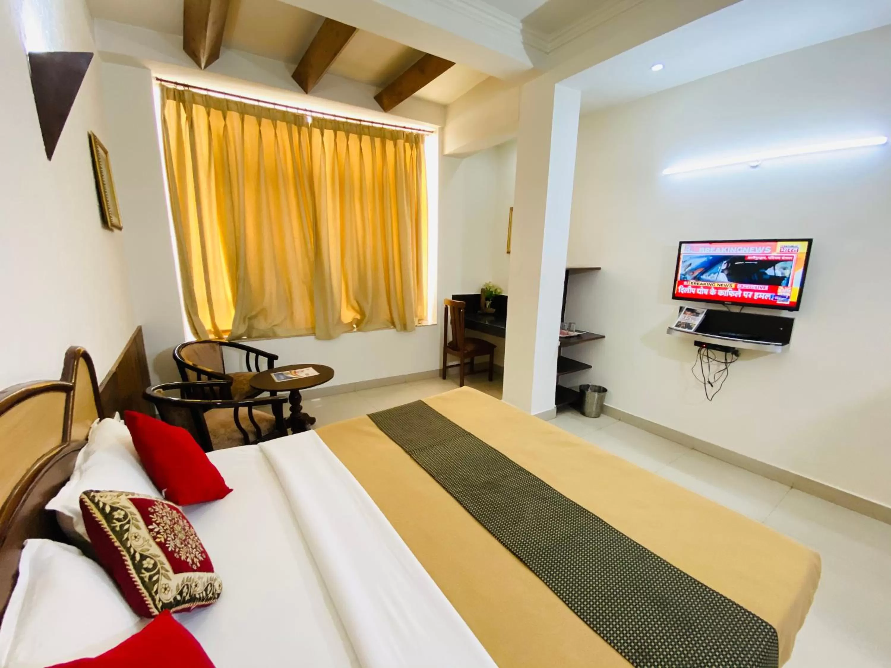 Bedroom, Bed in Hotel The Galaxy