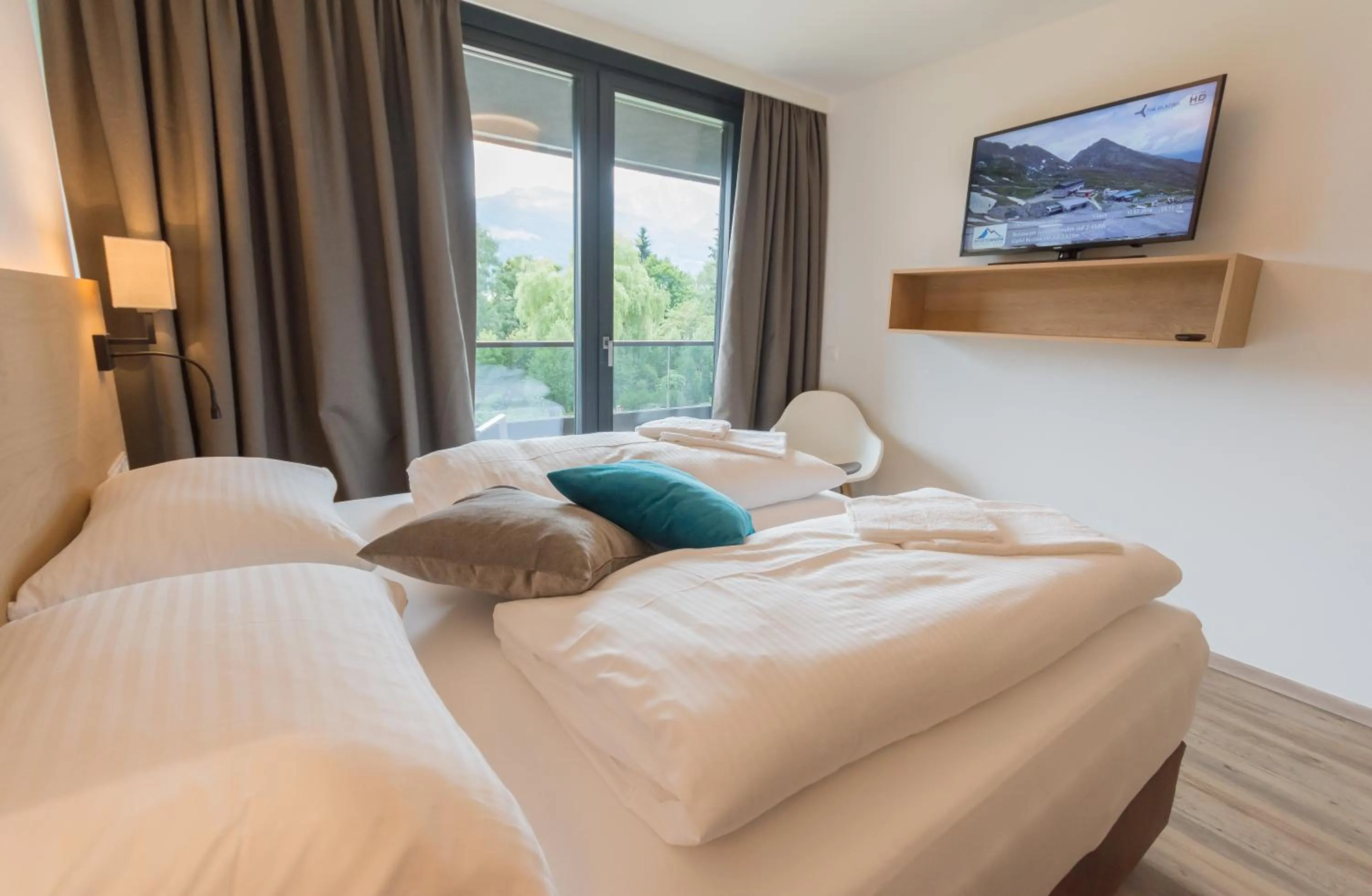 Bedroom, Bed in Schönblick Residence - Absolut Alpine Apartments