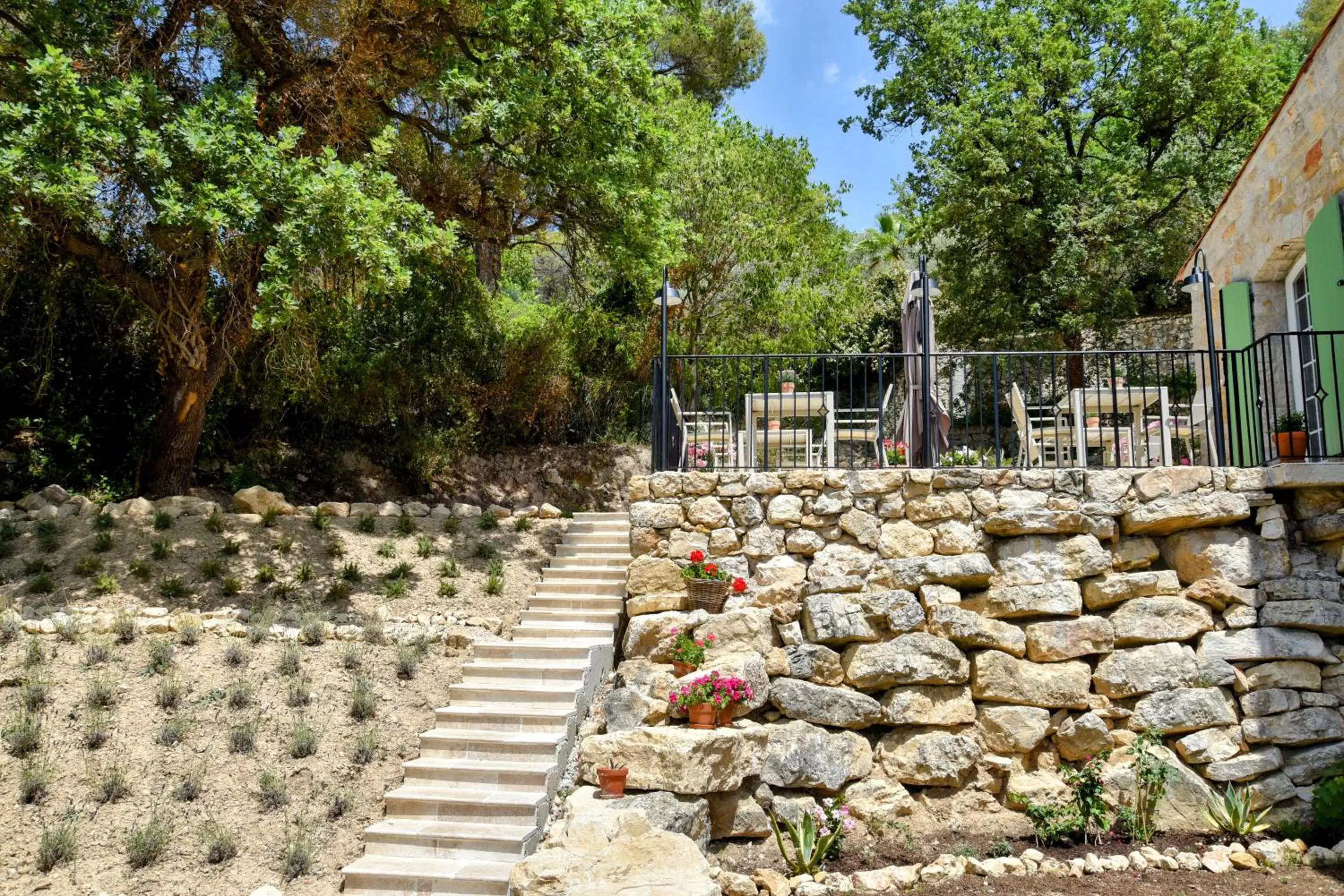 Garden in Chambre d'hôtes Cottes