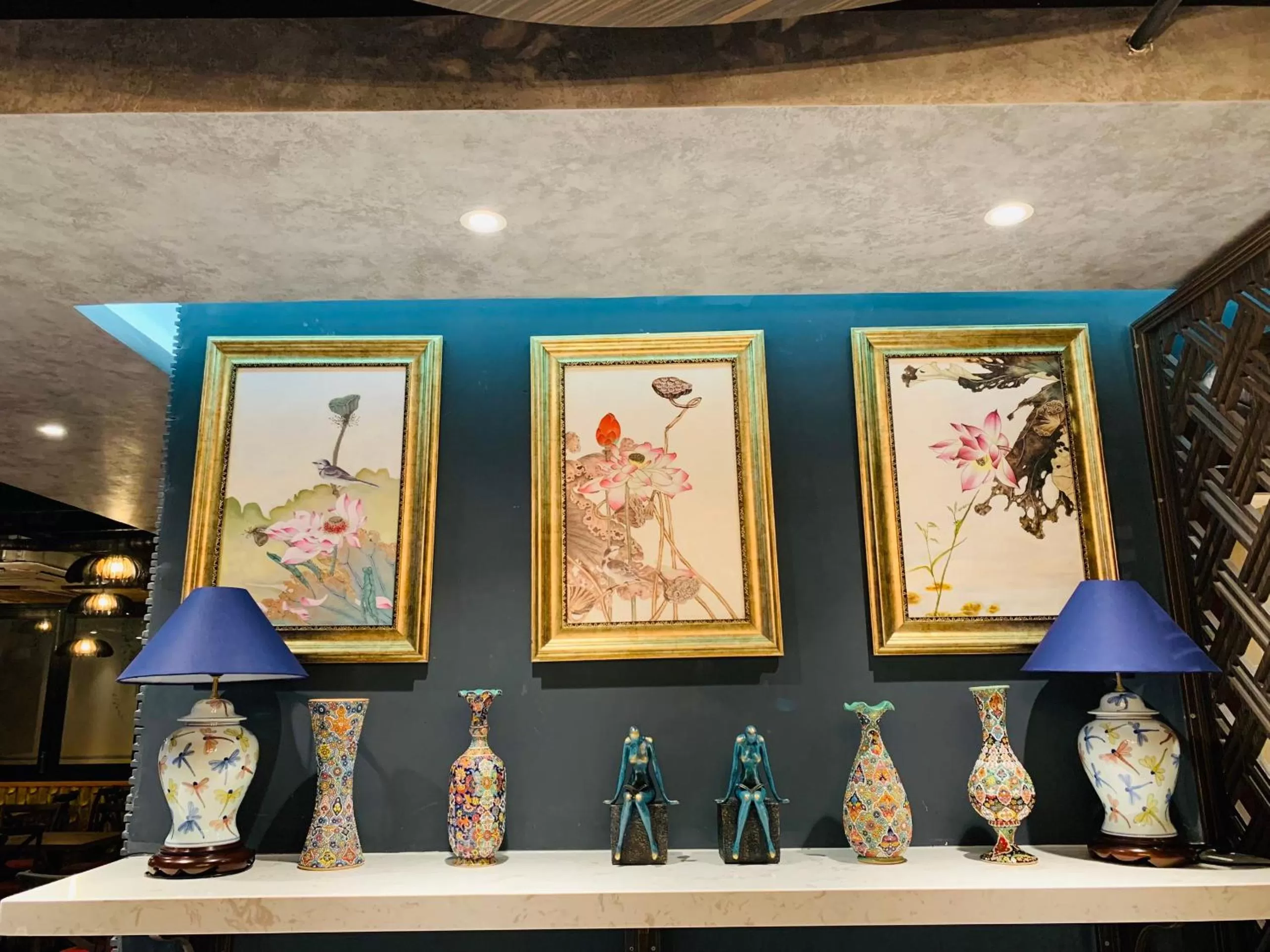 Decorative detail in Aaron Boutique Hotel