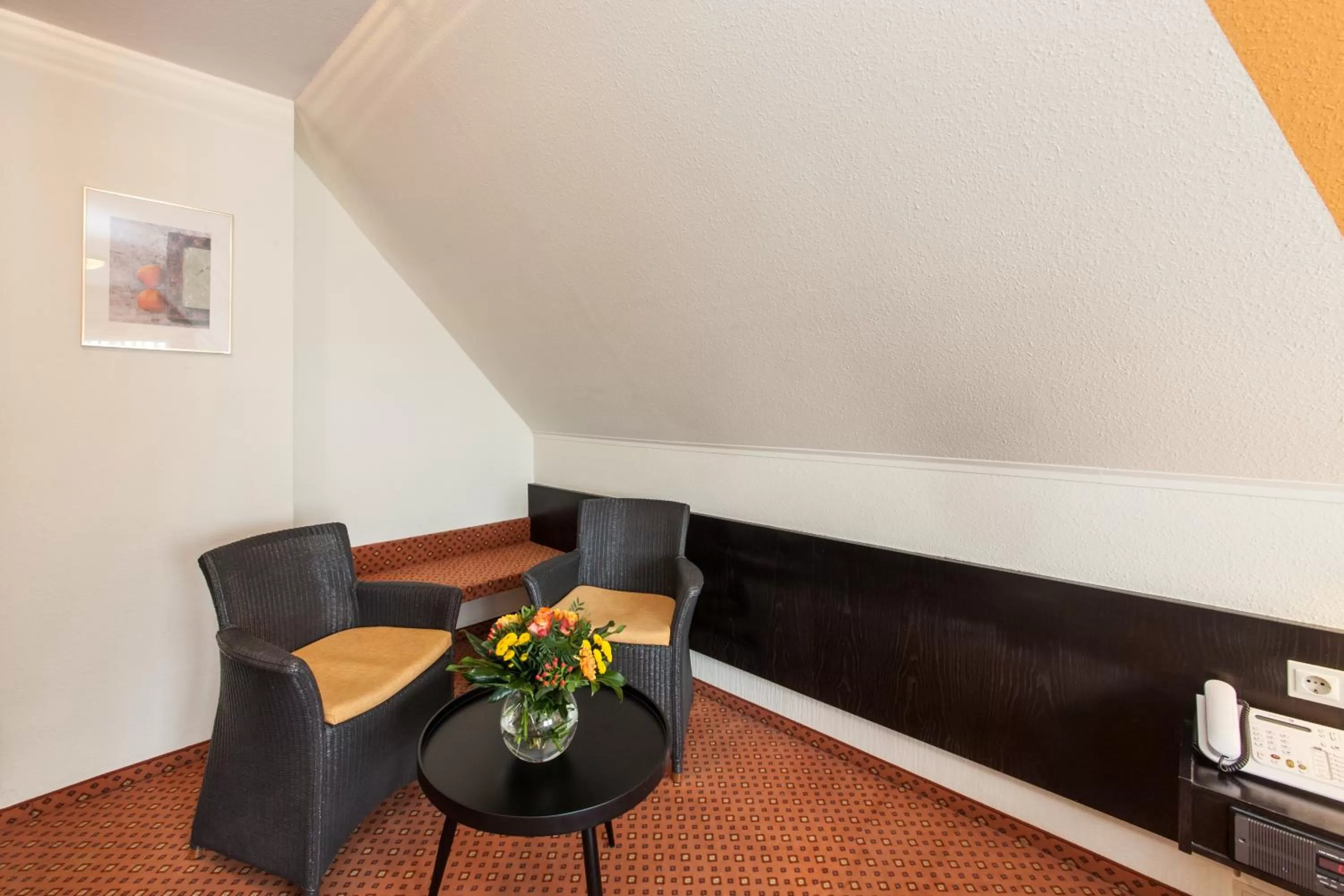 Living room in Hotel Strohgäu