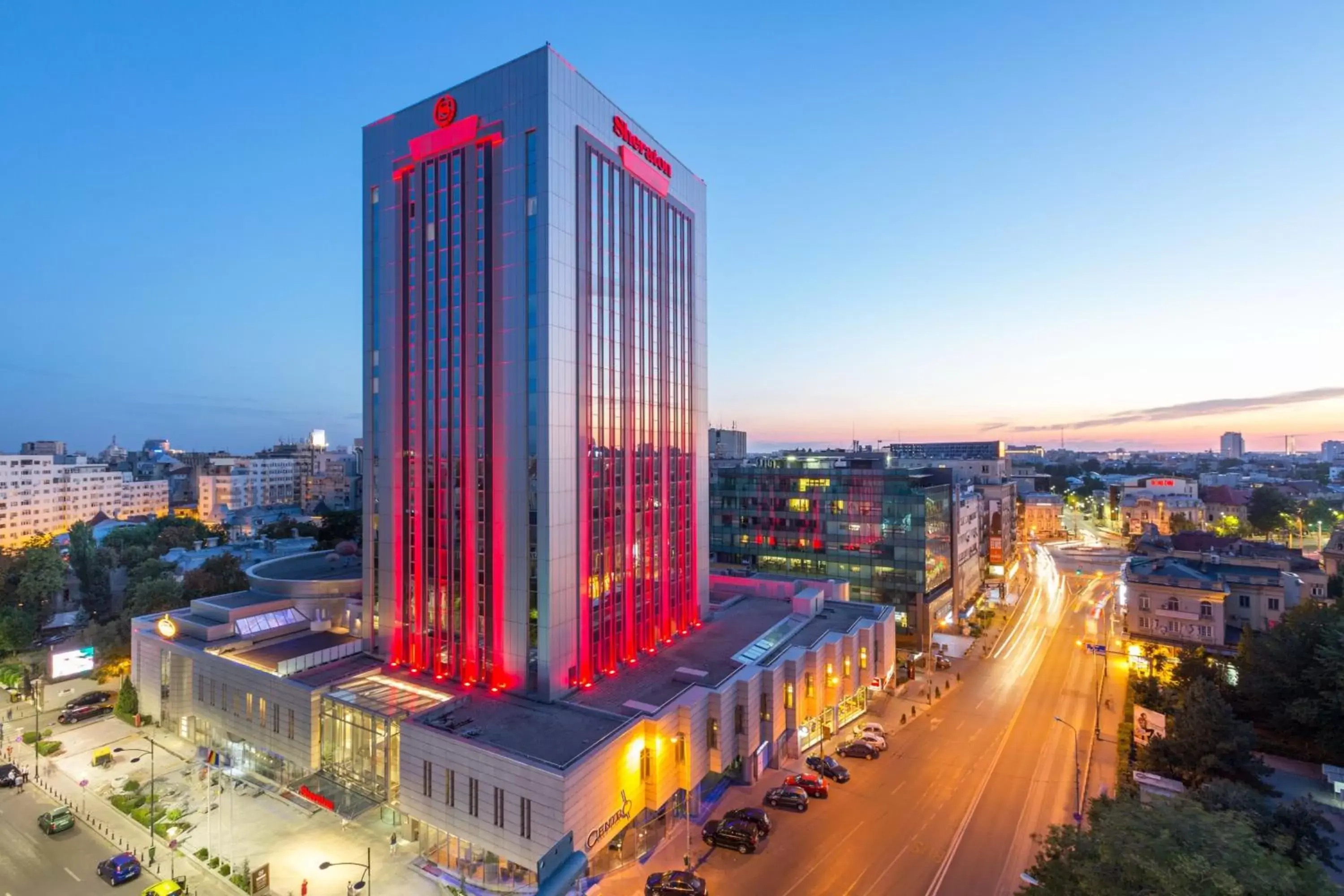 Property building in Sheraton Bucharest Hotel