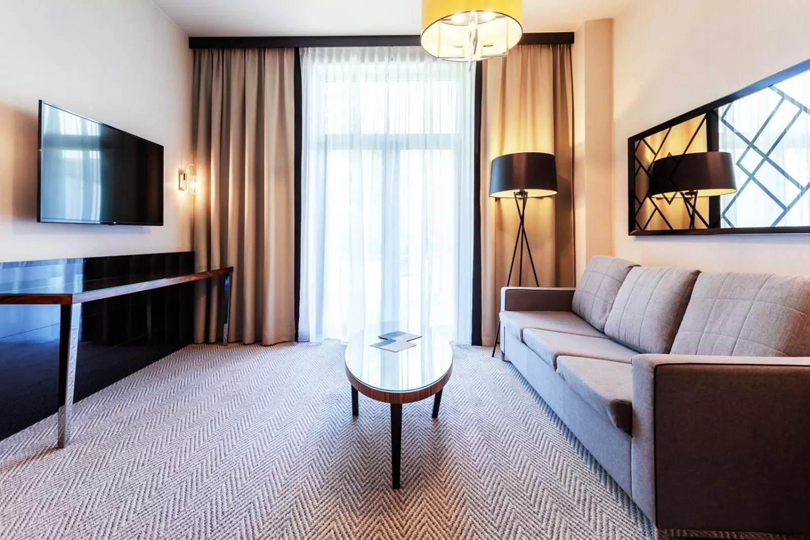 Living room in Diune Resort by Zdrojowa