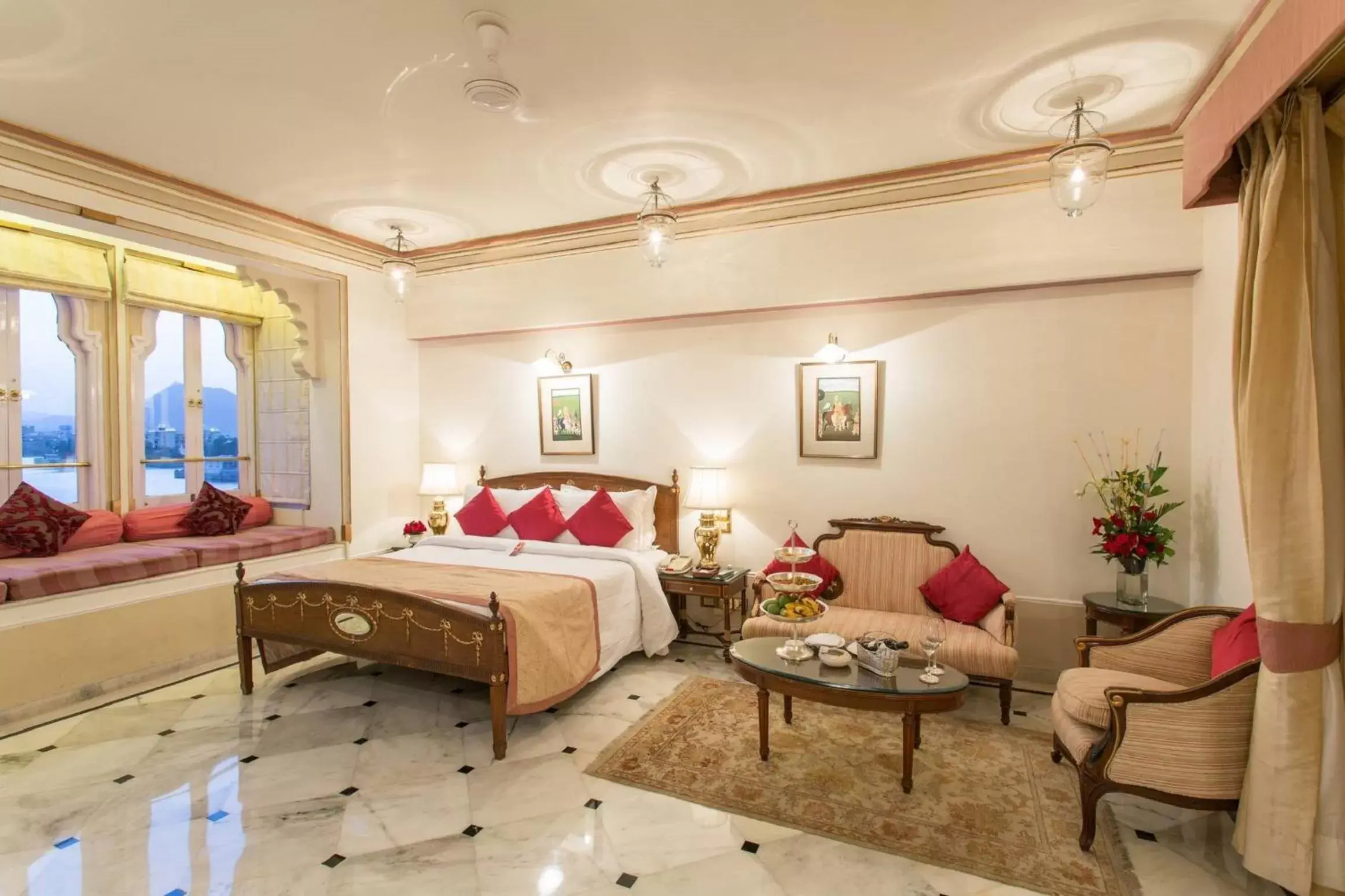 Photo of the whole room in Taj Fateh Prakash Palace Udaipur