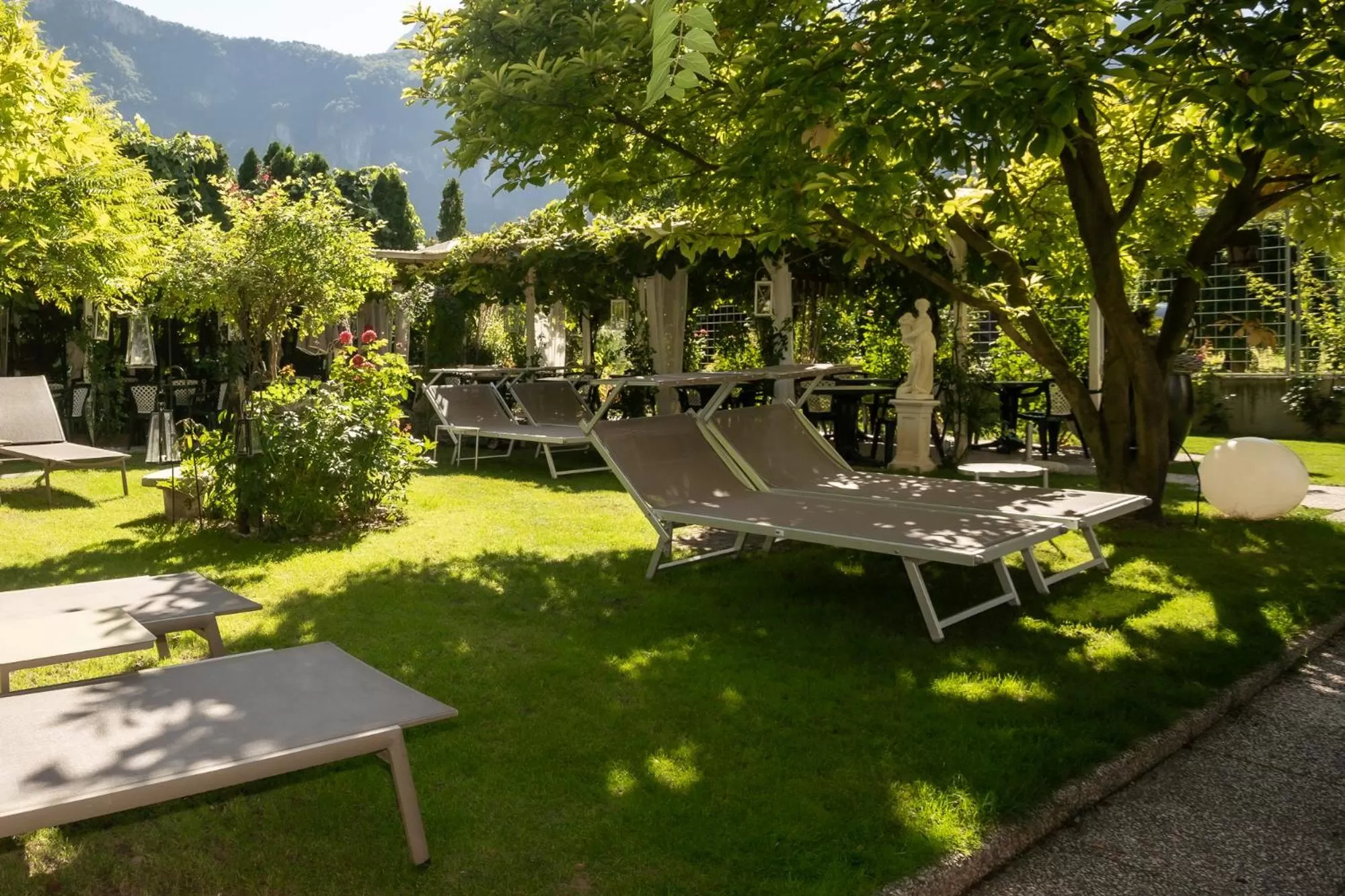 Garden in Hotel Villa Groff