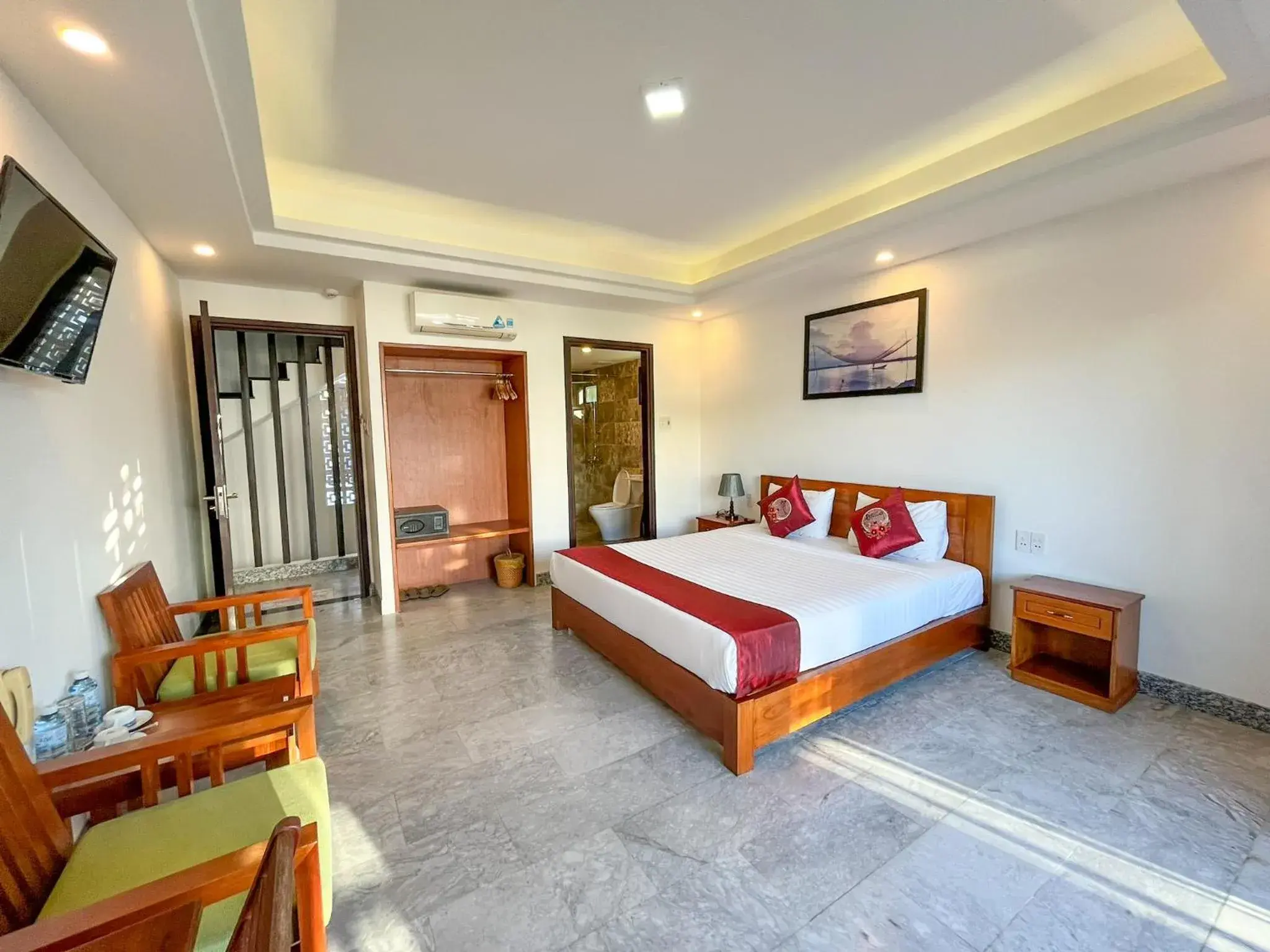 Bed in Trendy Life Villa