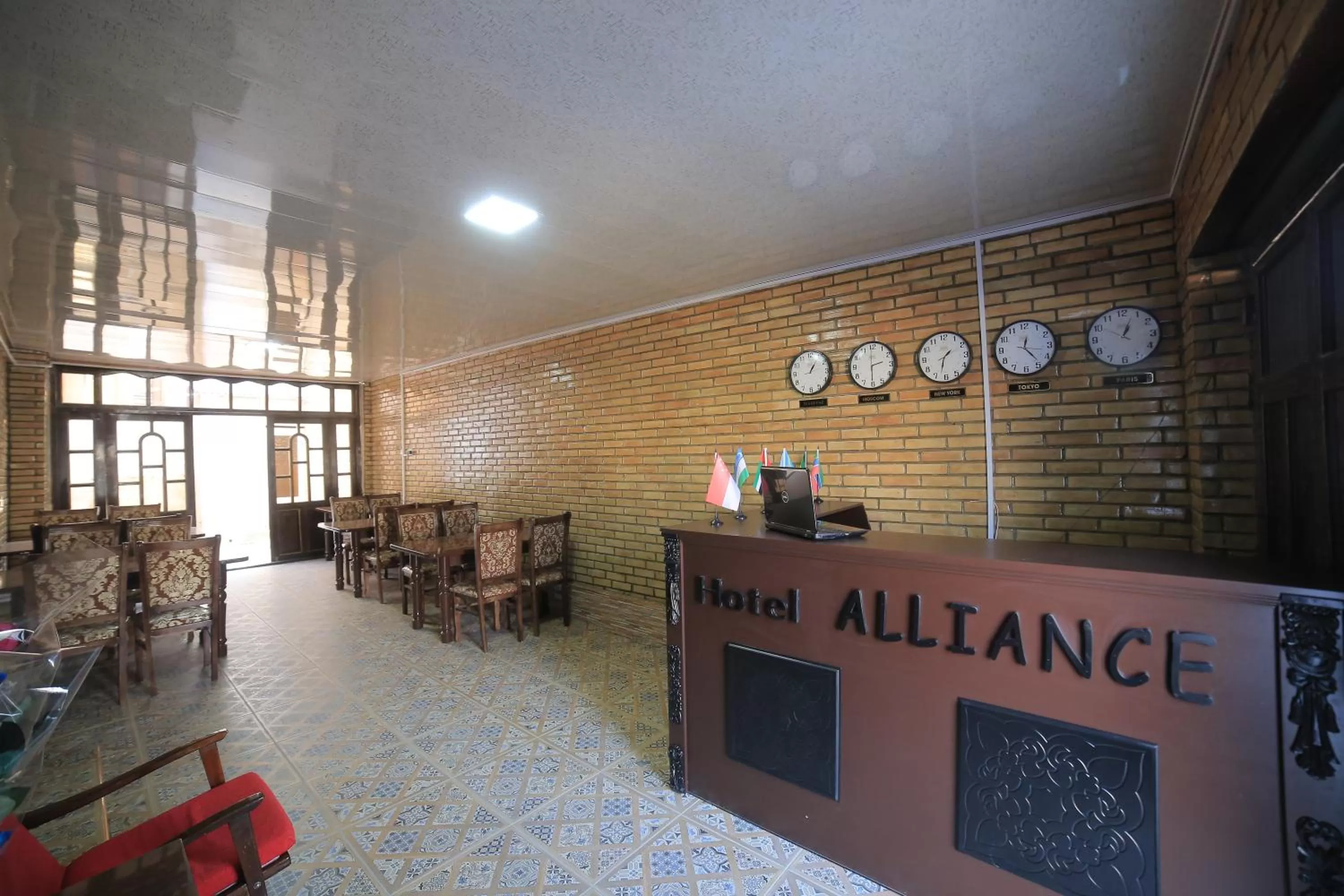 Lobby or reception in Alliance hotel bukhara