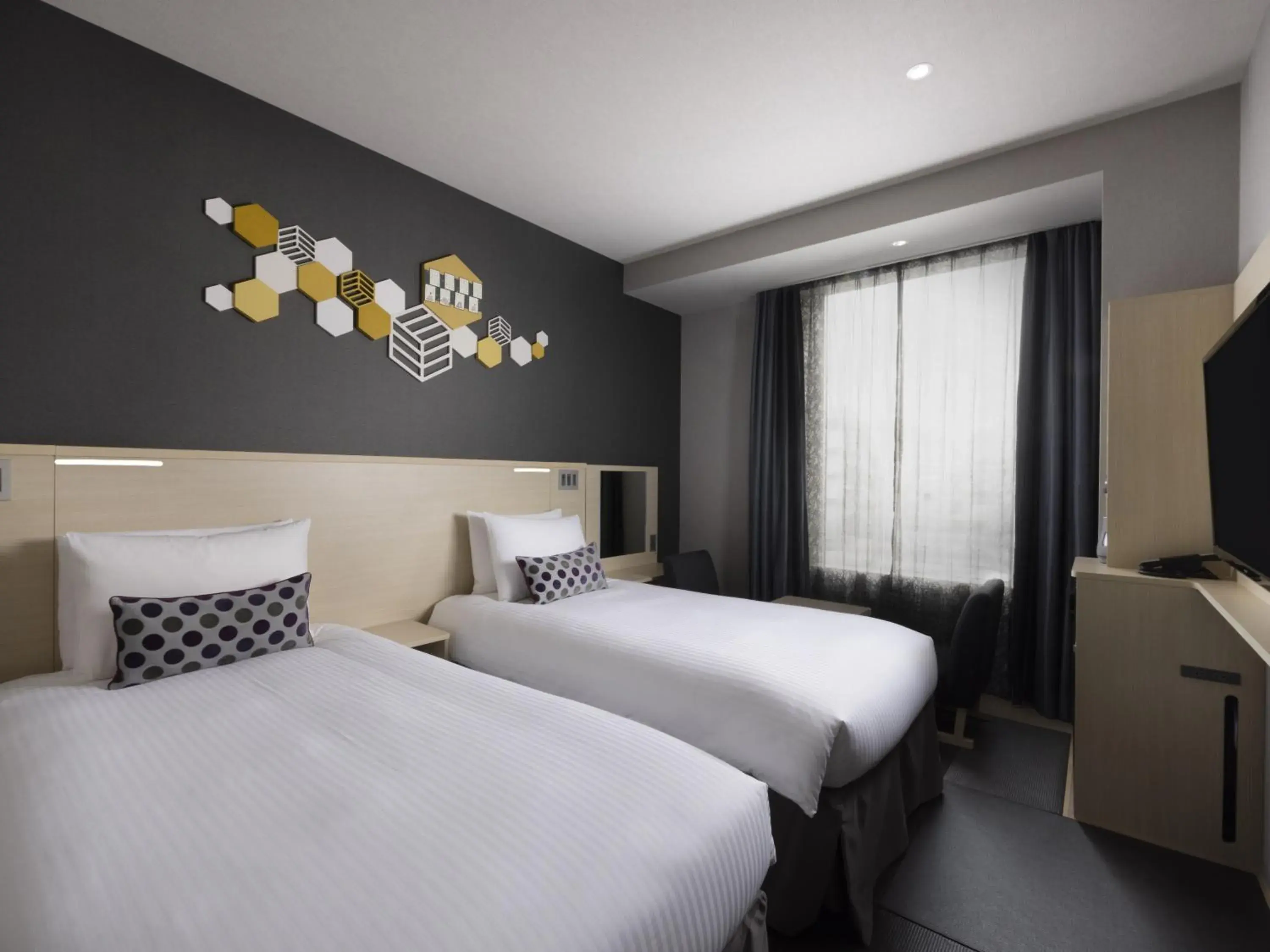 Photo of the whole room, Bed in ibis Styles Tokyo Ginza East