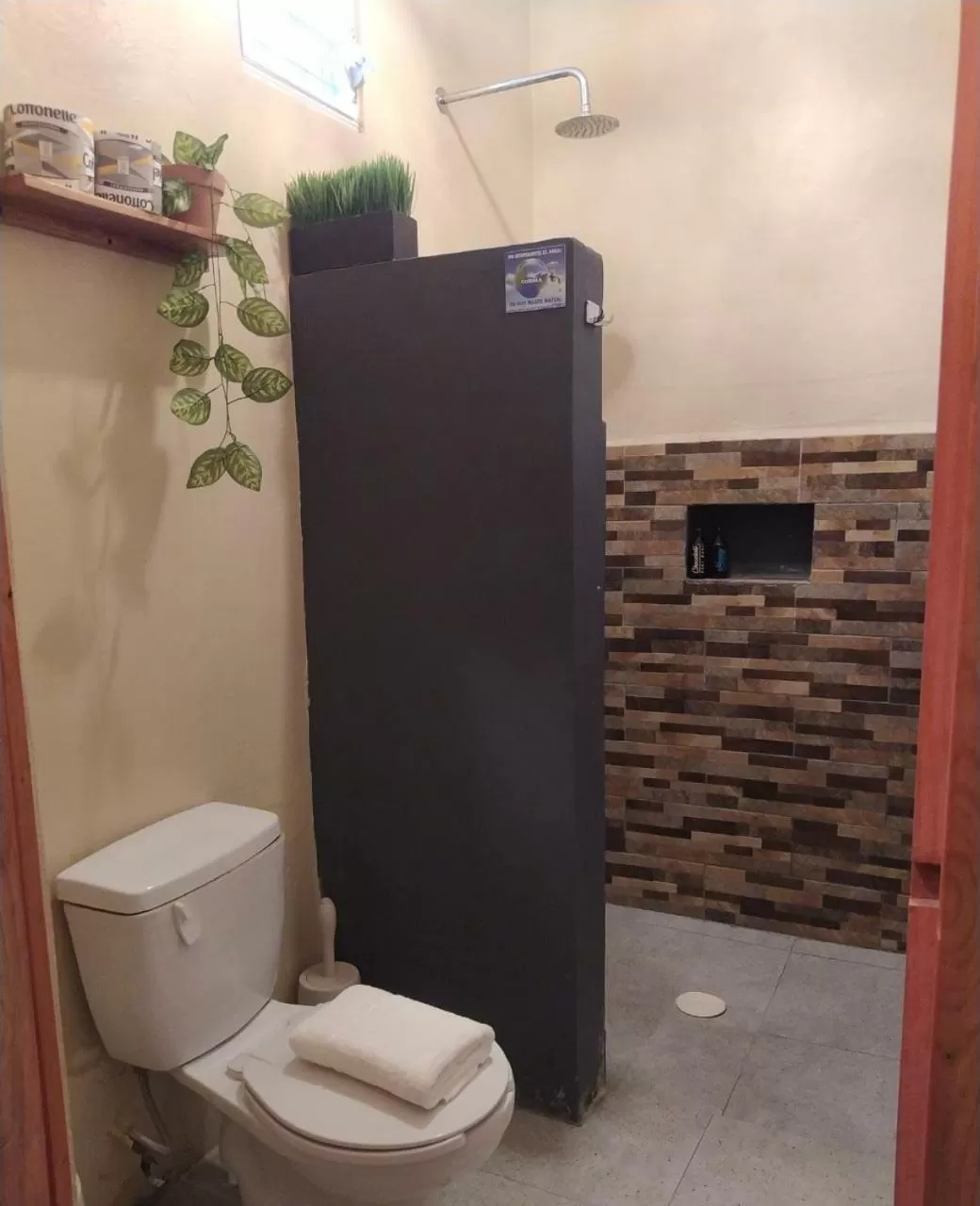 Toilet in Hotel Sur Bacalar