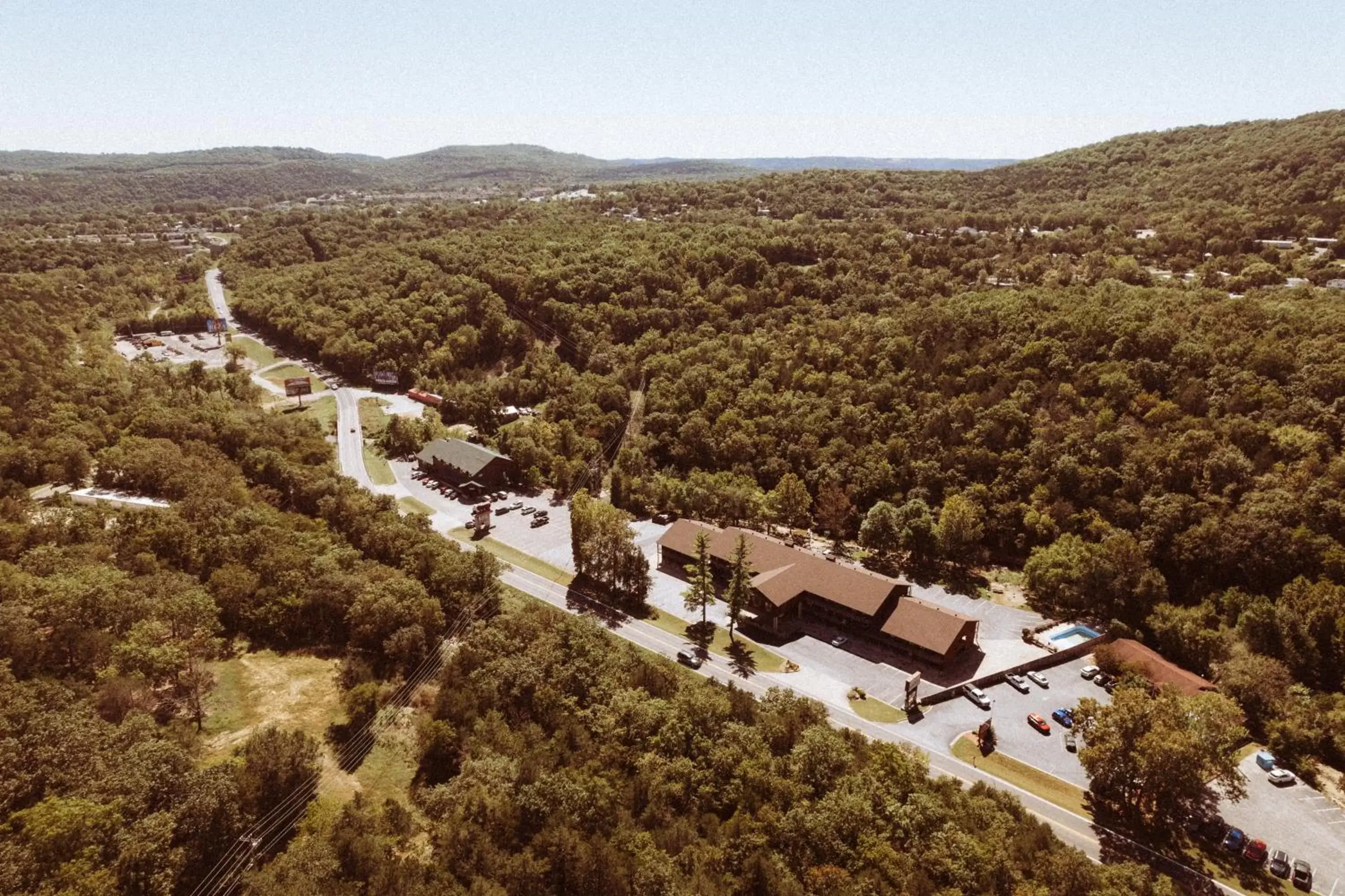 Other, Bird's-eye View in The Ozarker Lodge