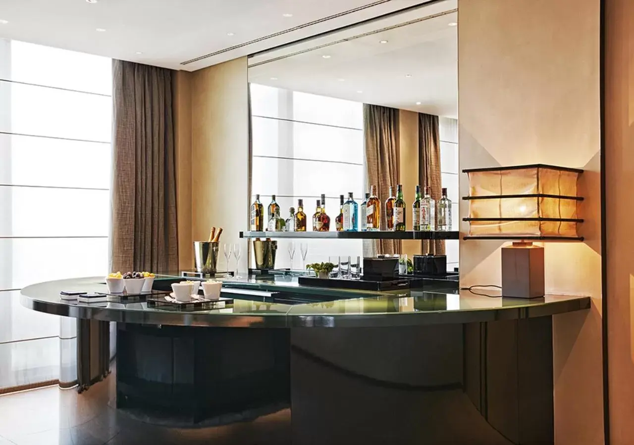 Lounge or bar in Armani Hotel Milano