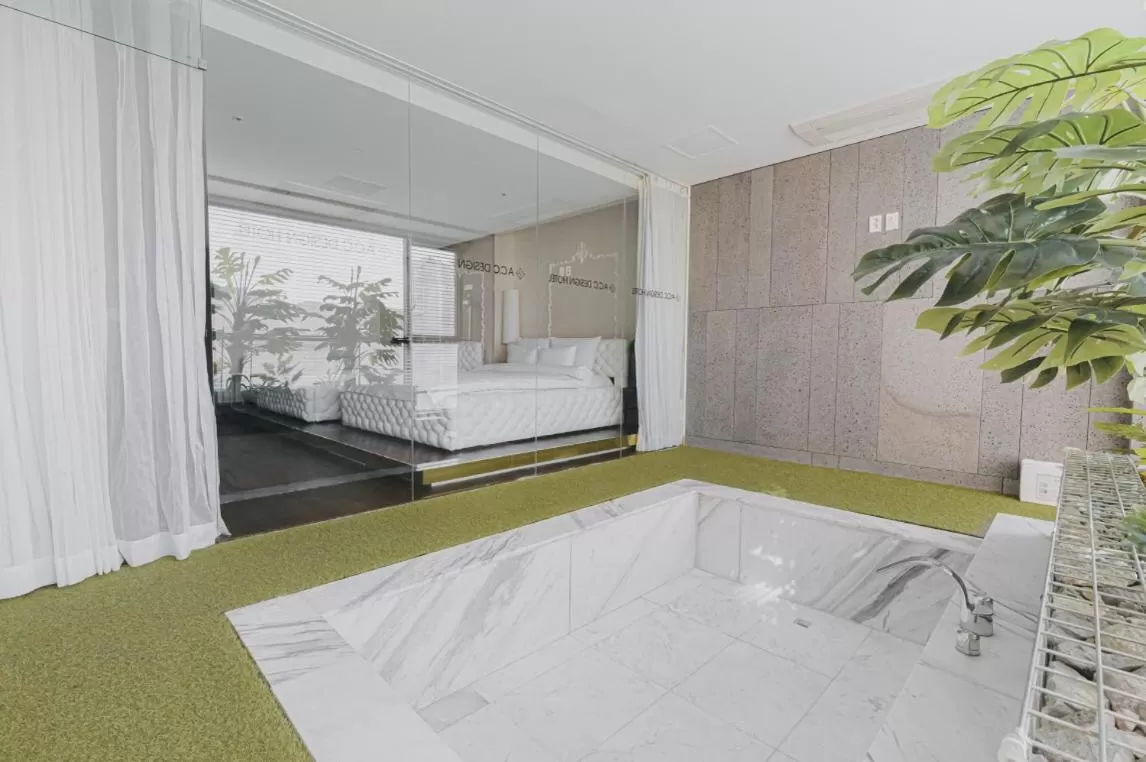 Bed in ACC Design Hotel