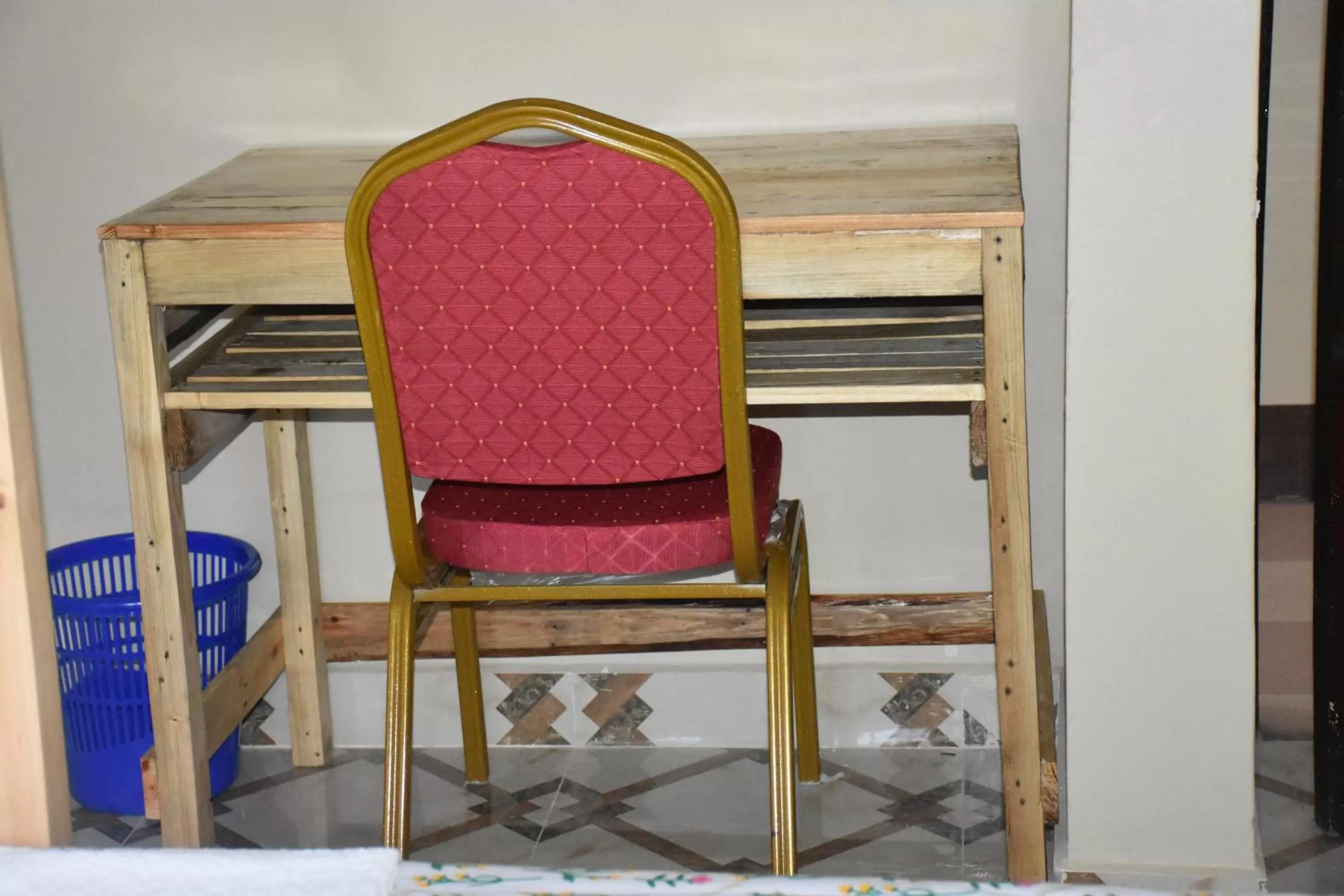 Seating area in L&J Modern Backpackers Kinondoni